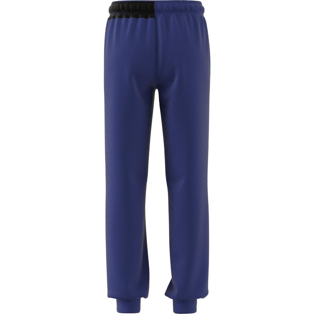 Kids Unisex Essentials Regular Fit Big Logo Cotton Joggers, Blue, A901_ONE, large image number 12