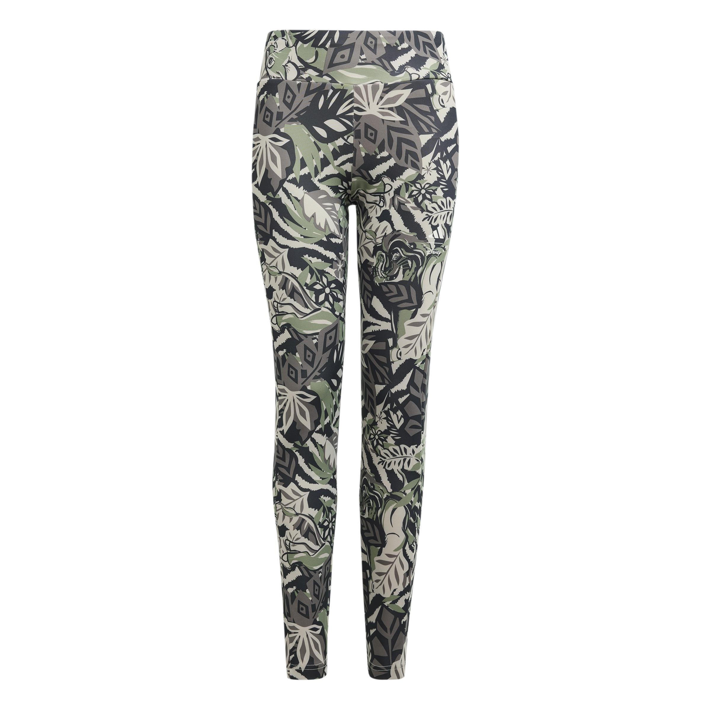 Kids adidas Disney Lion King Leggings, Green, , large image number 0