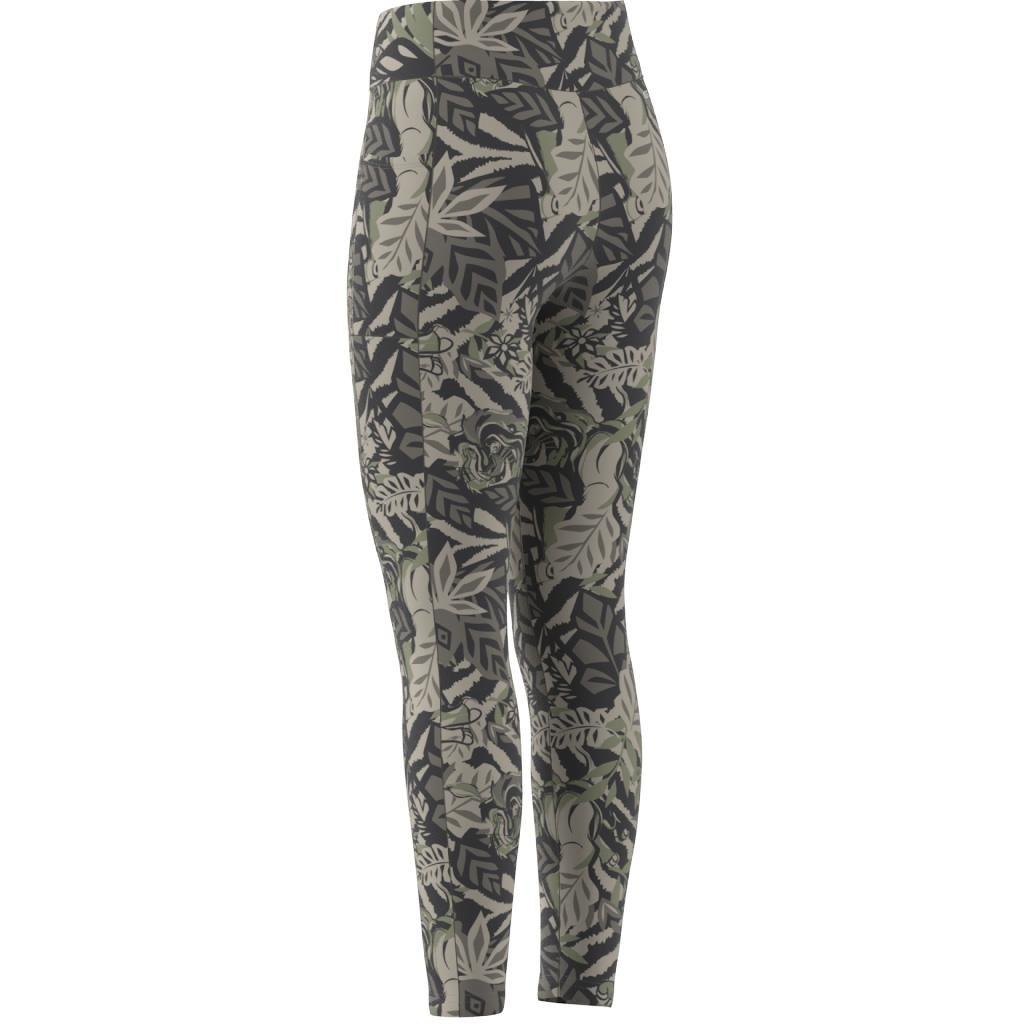 Kids adidas Disney Lion King Leggings, Green, A901_ONE, large image number 5