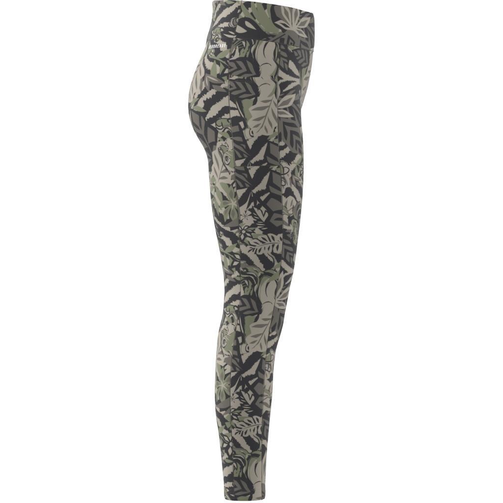 Kids adidas Disney Lion King Leggings, Green, , large image number 6