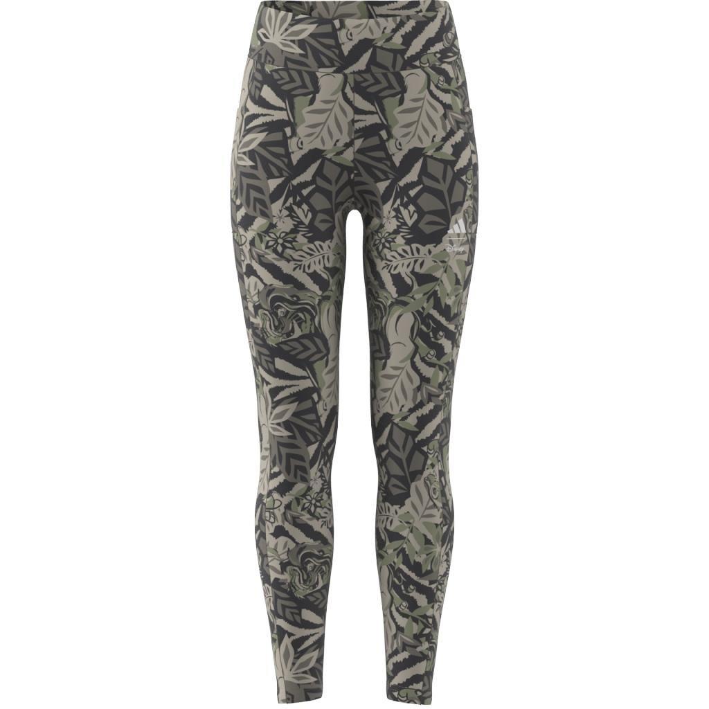 Kids adidas Disney Lion King Leggings, Green, A901_ONE, large image number 10