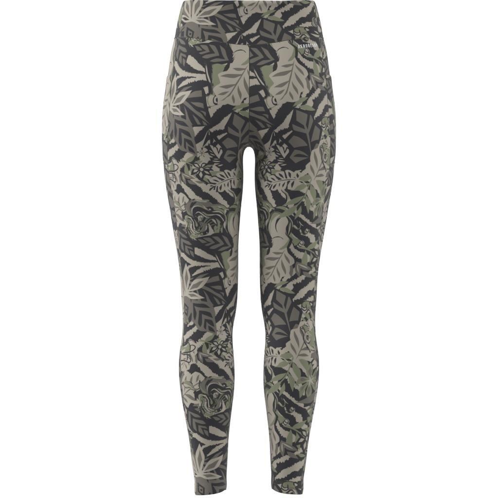 Kids adidas Disney Lion King Leggings, Green, A901_ONE, large image number 11