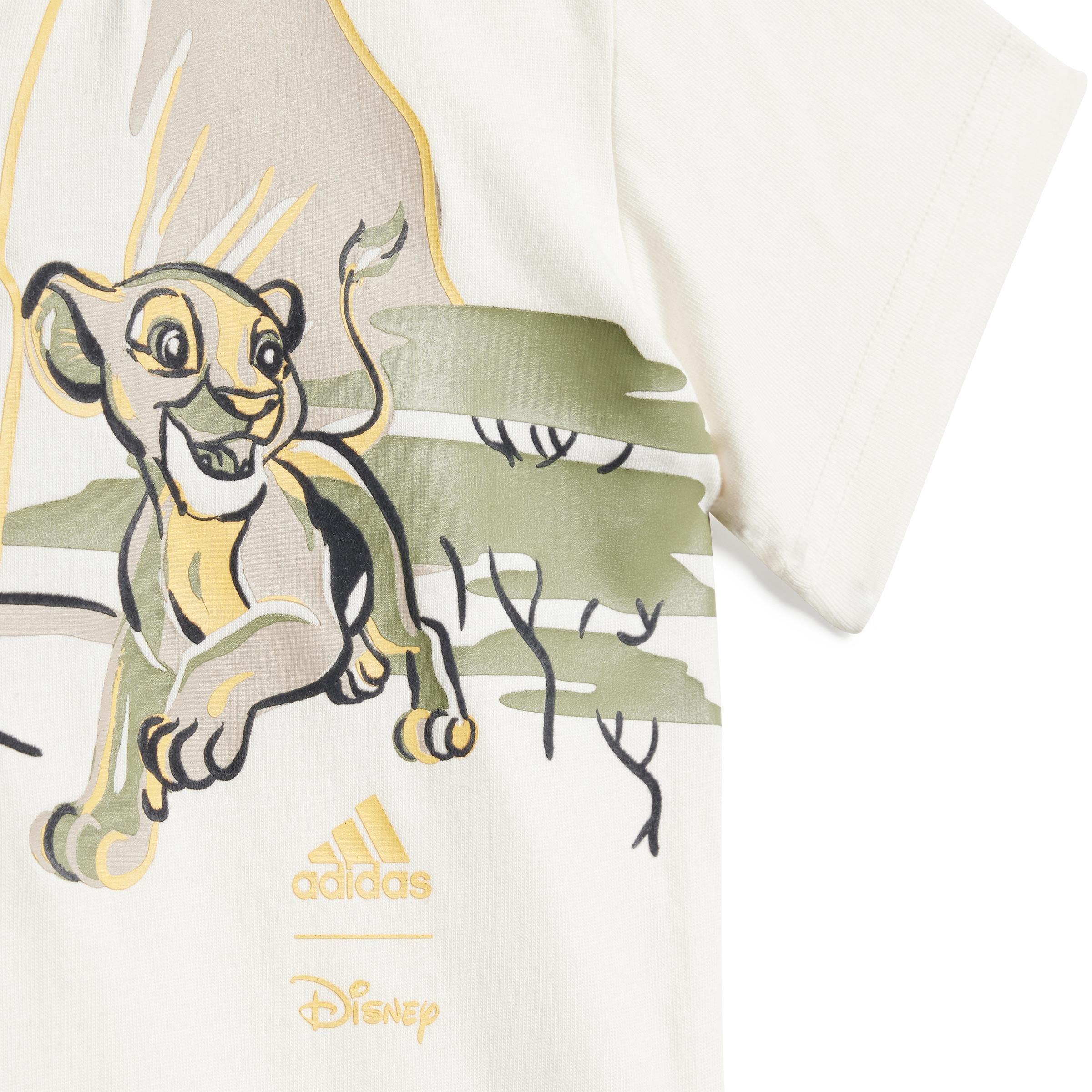 Unisex Kids Disney Lion King Tee Set, White, , large image number 6