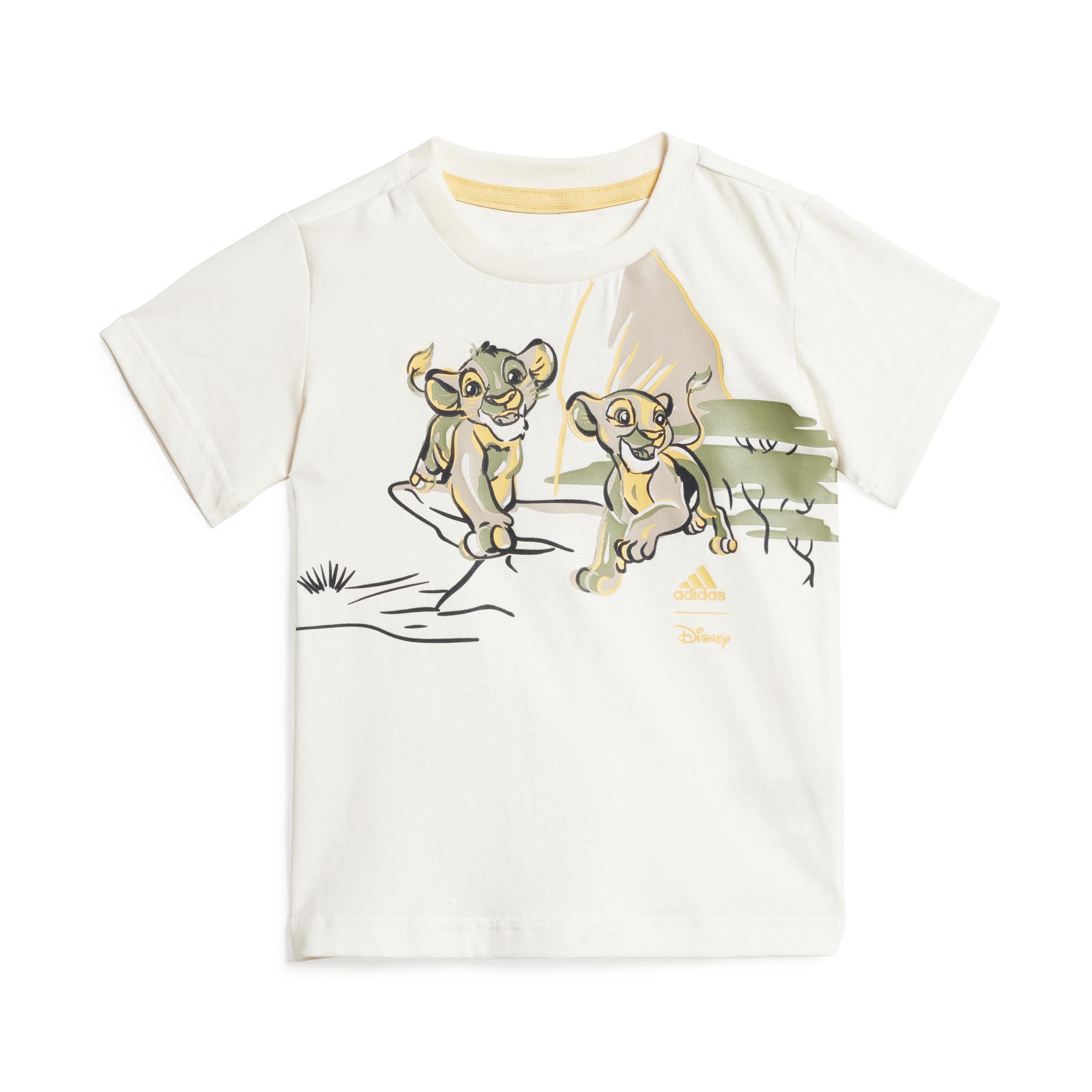 Unisex Kids Disney Lion King Tee Set, White, , large image number 8