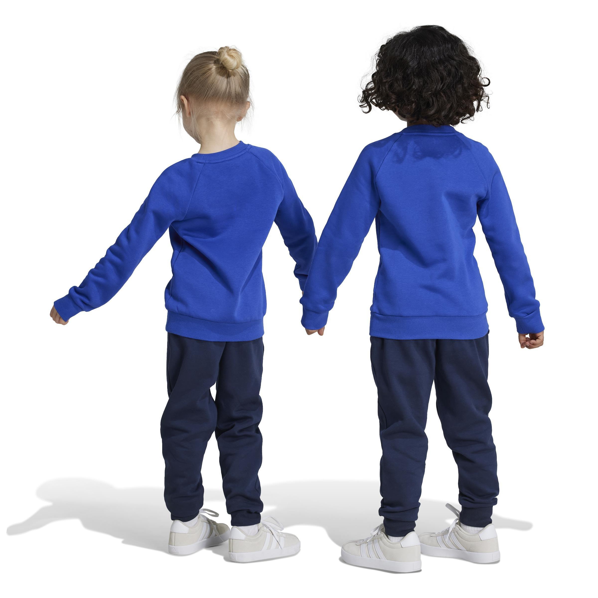 Unisex Kids Essentials Logo Fleece Jogger Set, Blue, A901_ONE, large image number 2