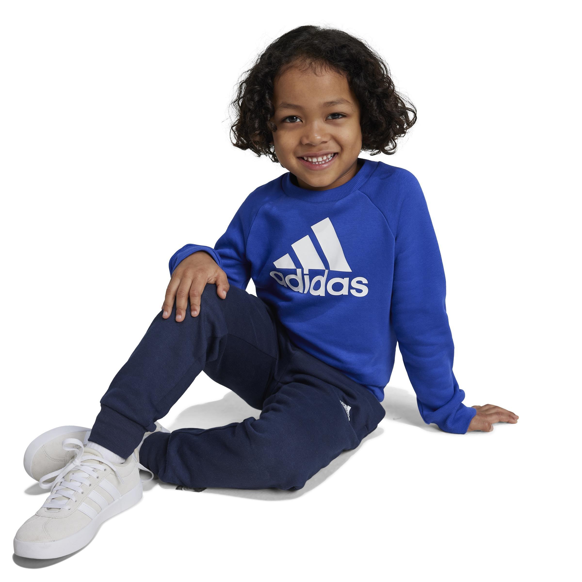 Unisex Kids Essentials Logo Fleece Jogger Set, Blue, A901_ONE, large image number 7