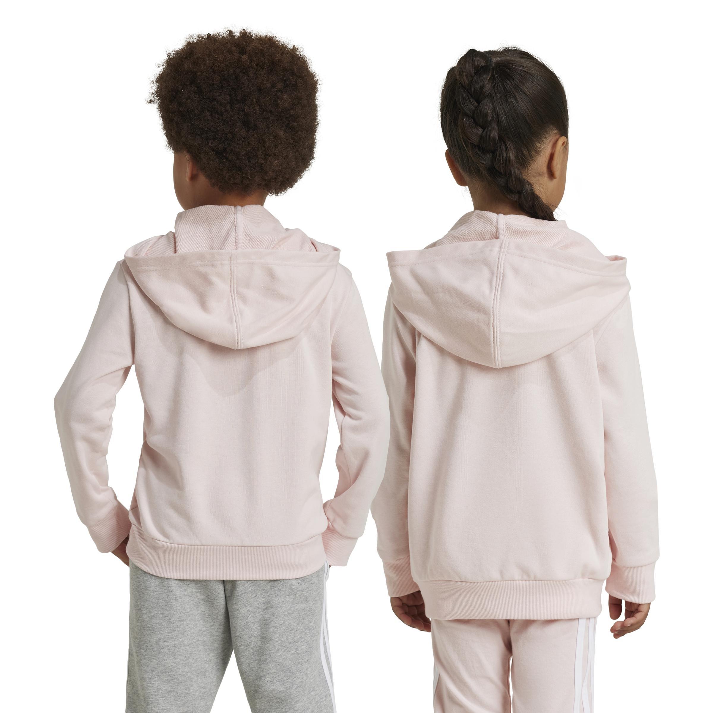 Unisex Kids Essentials Logo Hoodie, Pink, , large image number 2