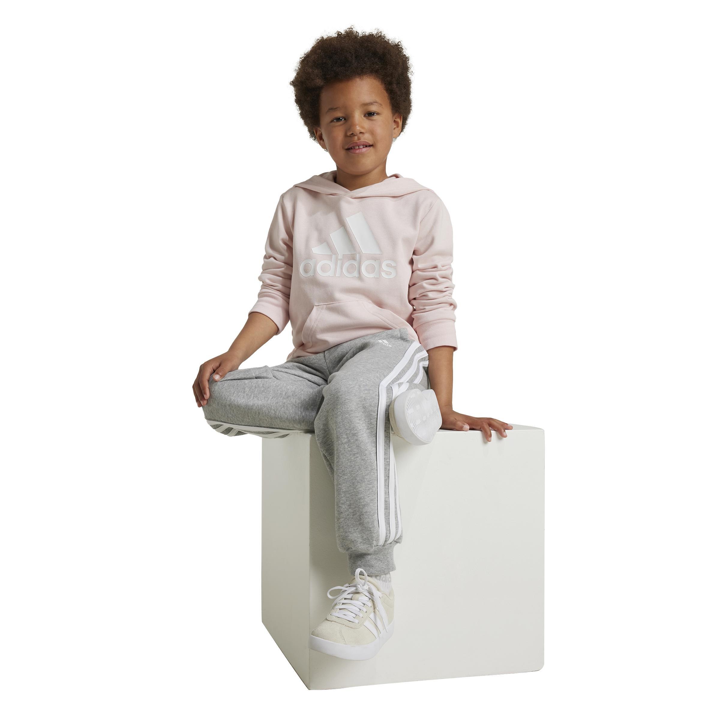 Unisex Kids Essentials Logo Hoodie, Pink, , large image number 5