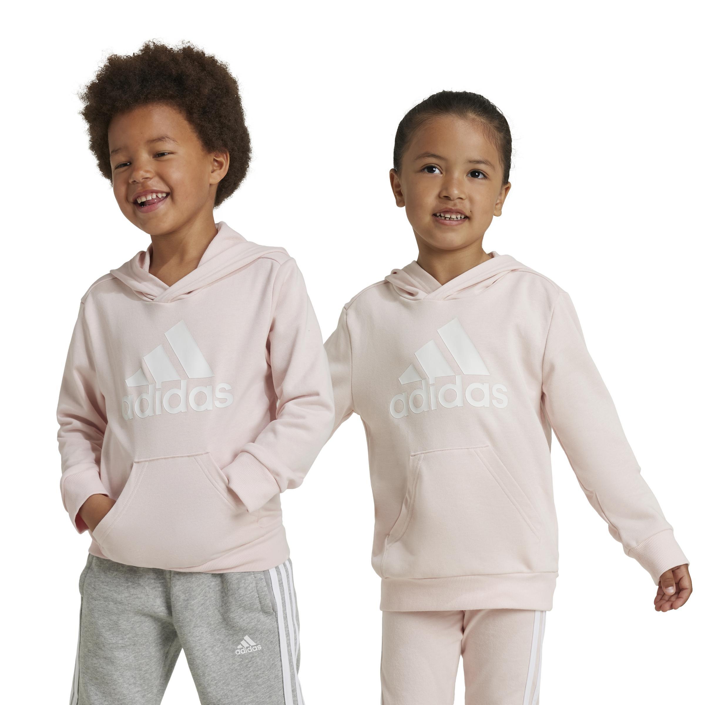 Unisex Kids Essentials Logo Hoodie, Pink, , large image number 6