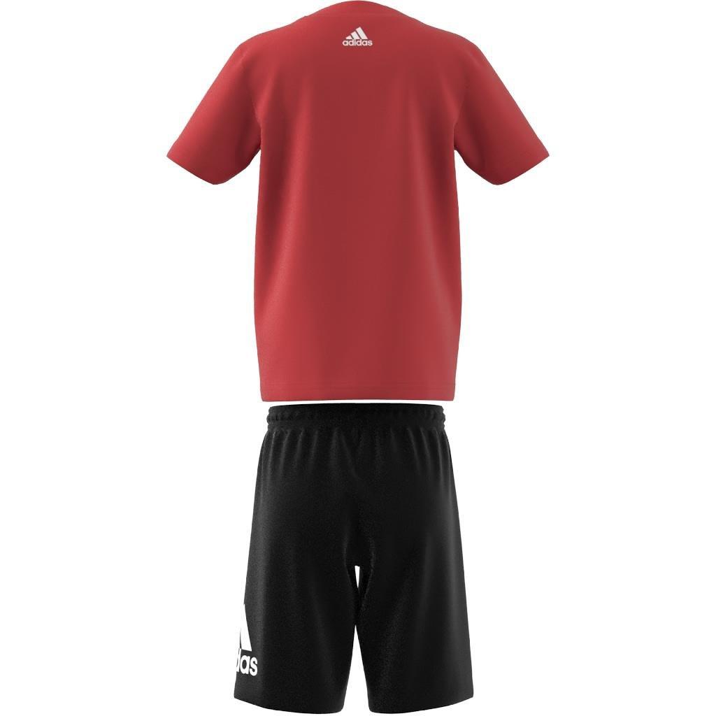 Unisex Kids Essentials Logo Tee and Short Set, Orange, A901_ONE, large image number 14