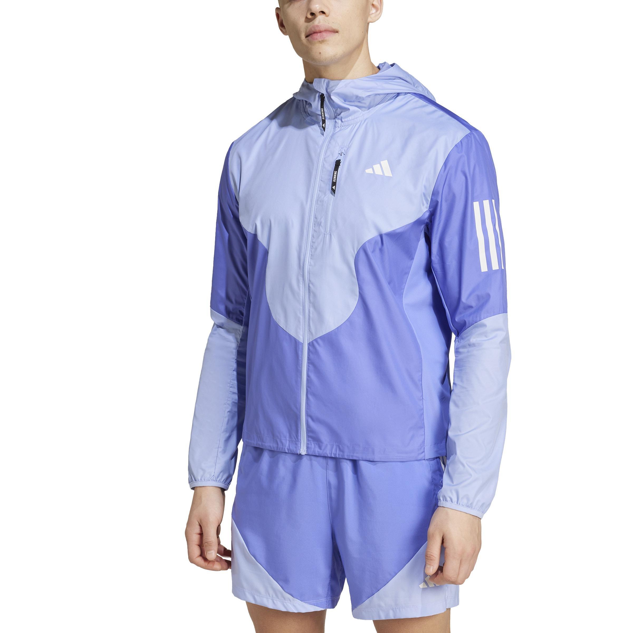Own the Run AEROREADY Jacket, Blue, , large image number 0