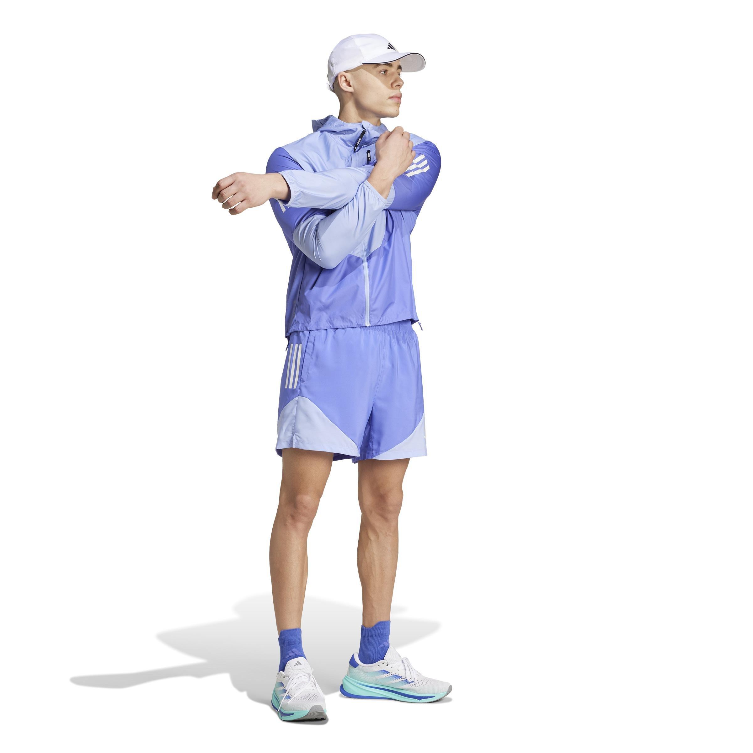 Own the Run AEROREADY Jacket, Blue, , large image number 6