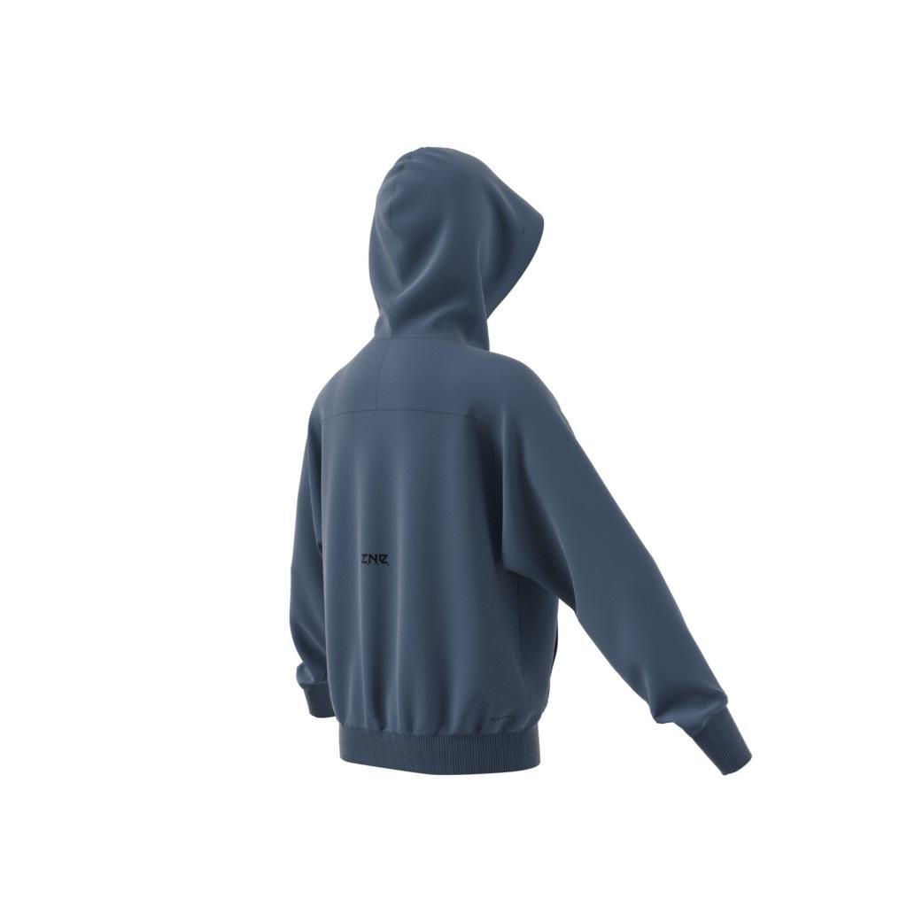 Unisex Kids Z.N.E. Woven Full-Zip Track Jacket, Blue, , large image number 10