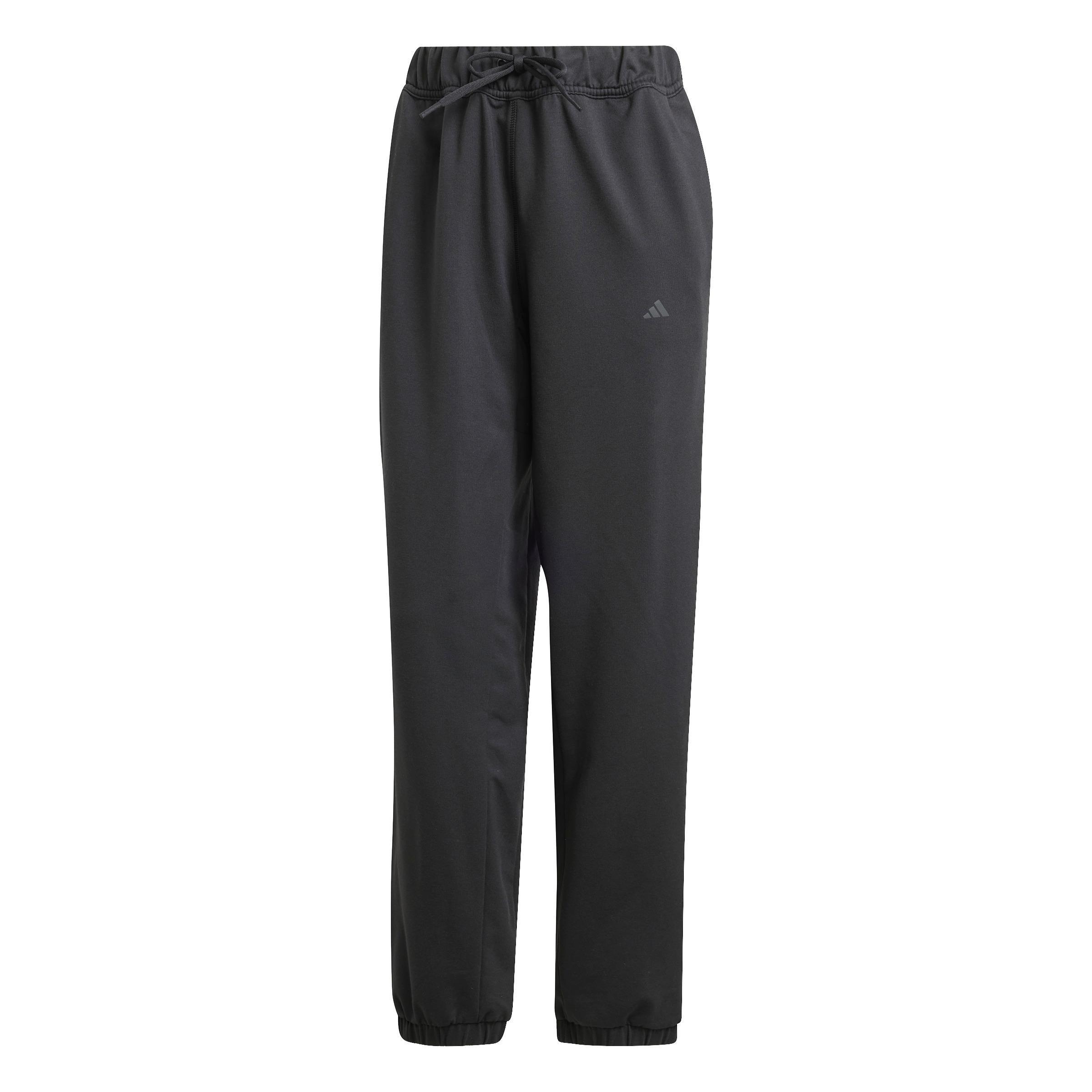 Power Loose Fit French Terry Joggers, Black, A901_ONE, large image number 1