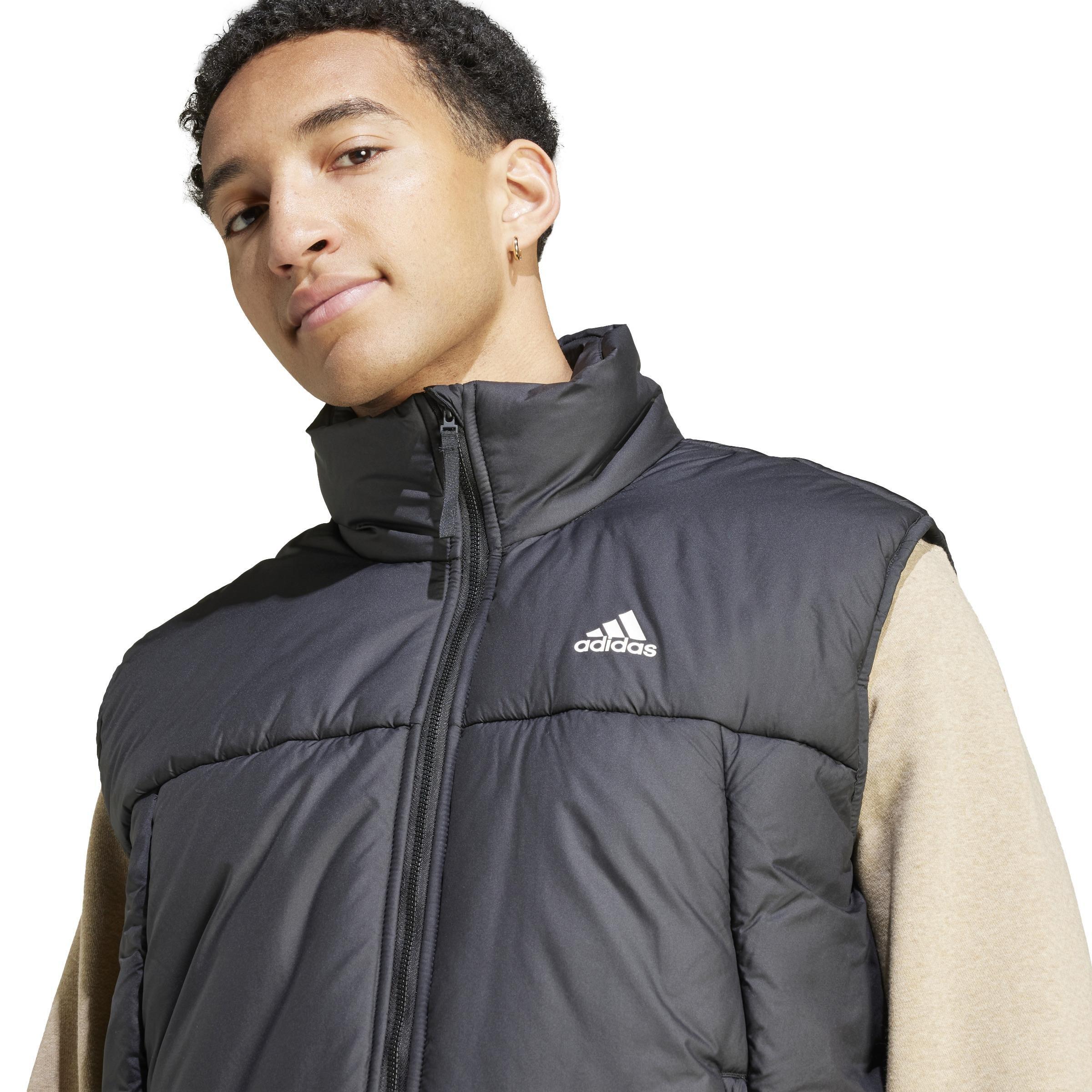 3-Stripes Puffy Vest, Black, A901_ONE, large image number 5