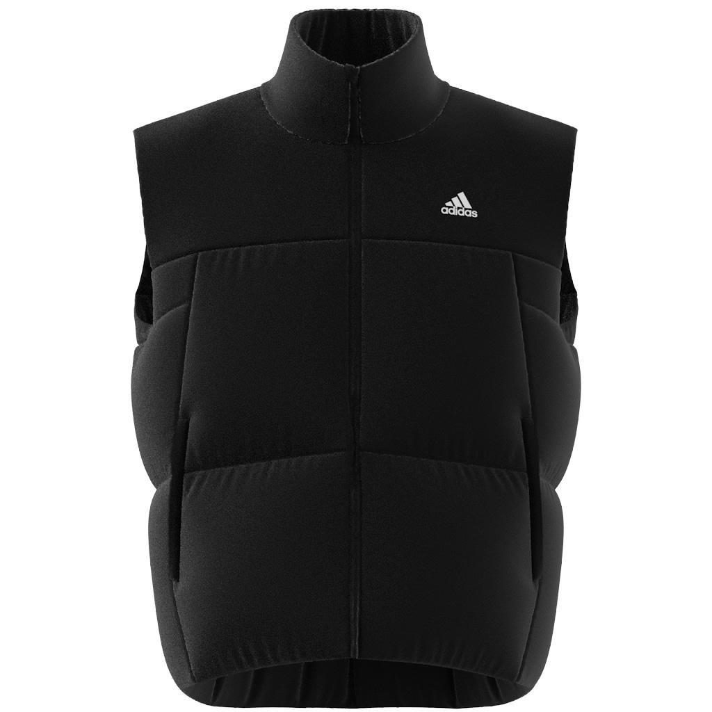 3-Stripes Puffy Vest, Black, A901_ONE, large image number 7