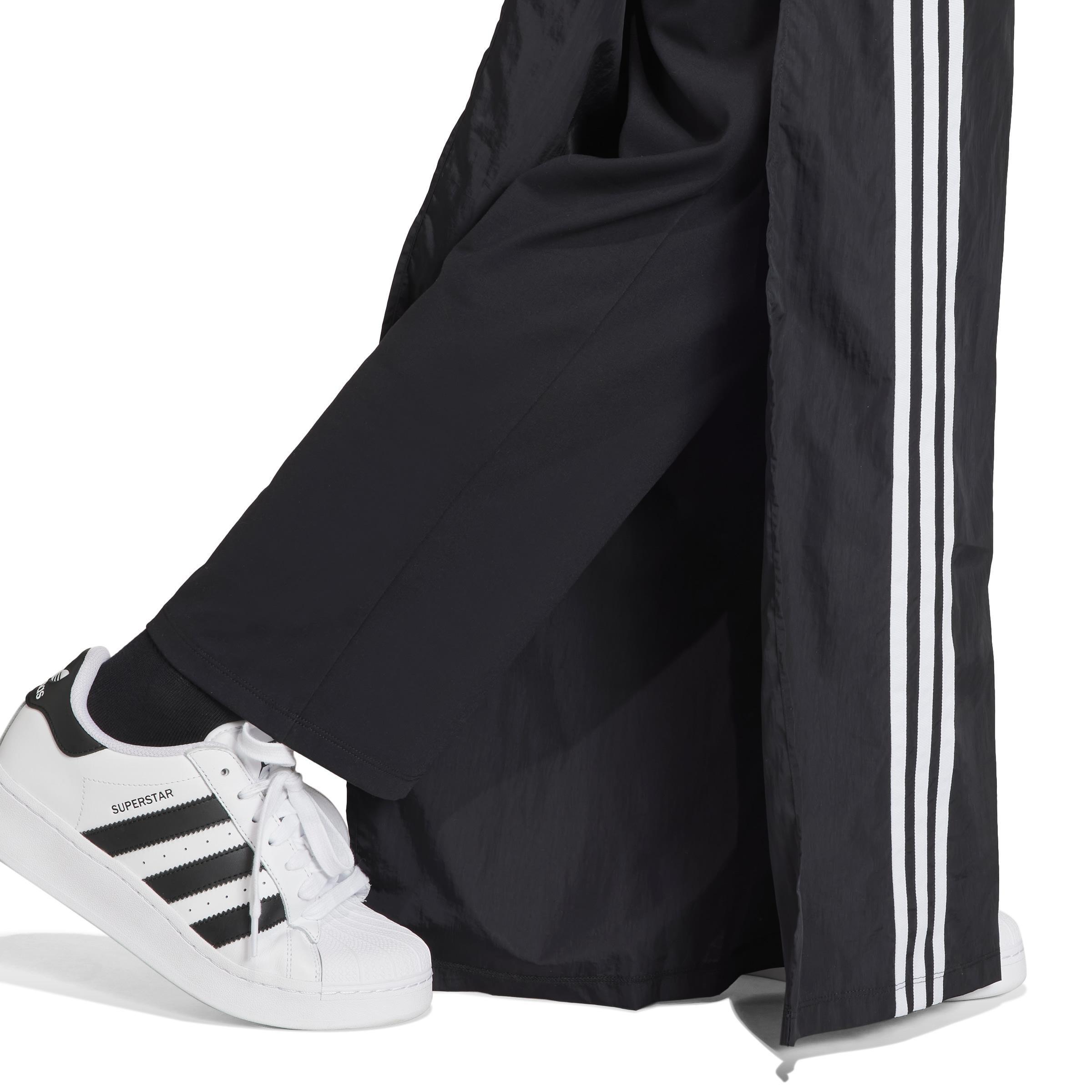 Adilenium Mega Flared Track Tracksuit Bottoms, Black, A901_ONE, large image number 3