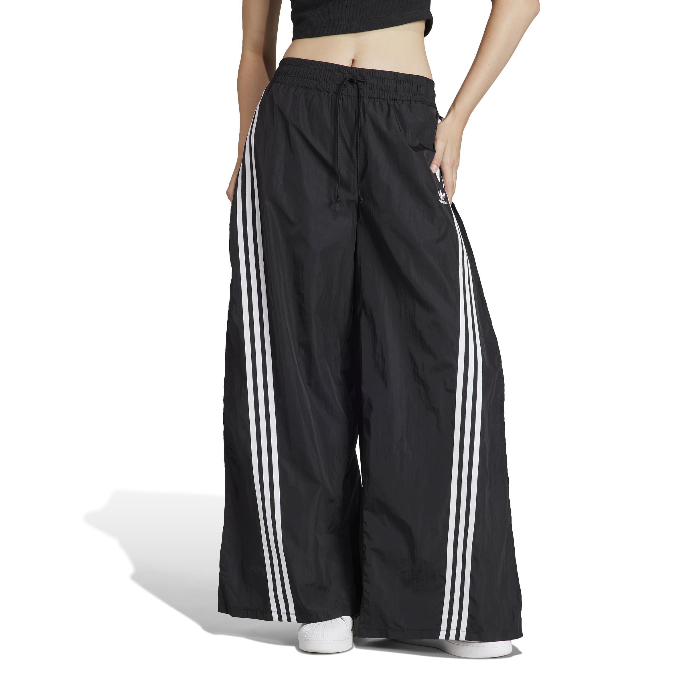 Adilenium Mega Flared Track Tracksuit Bottoms, Black, A901_ONE, large image number 6