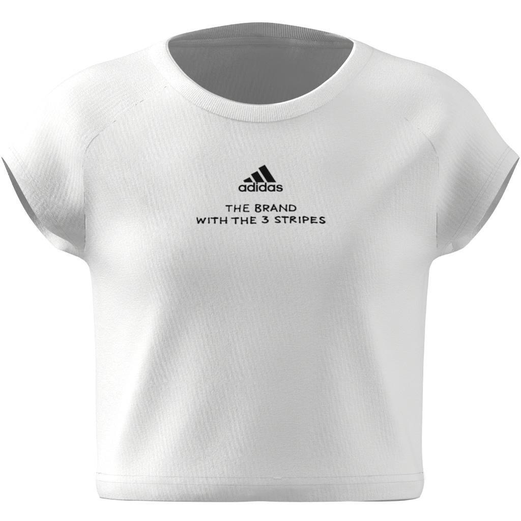 Kids Street Jam Short T-Shirt, White, A901_ONE, large image number 8