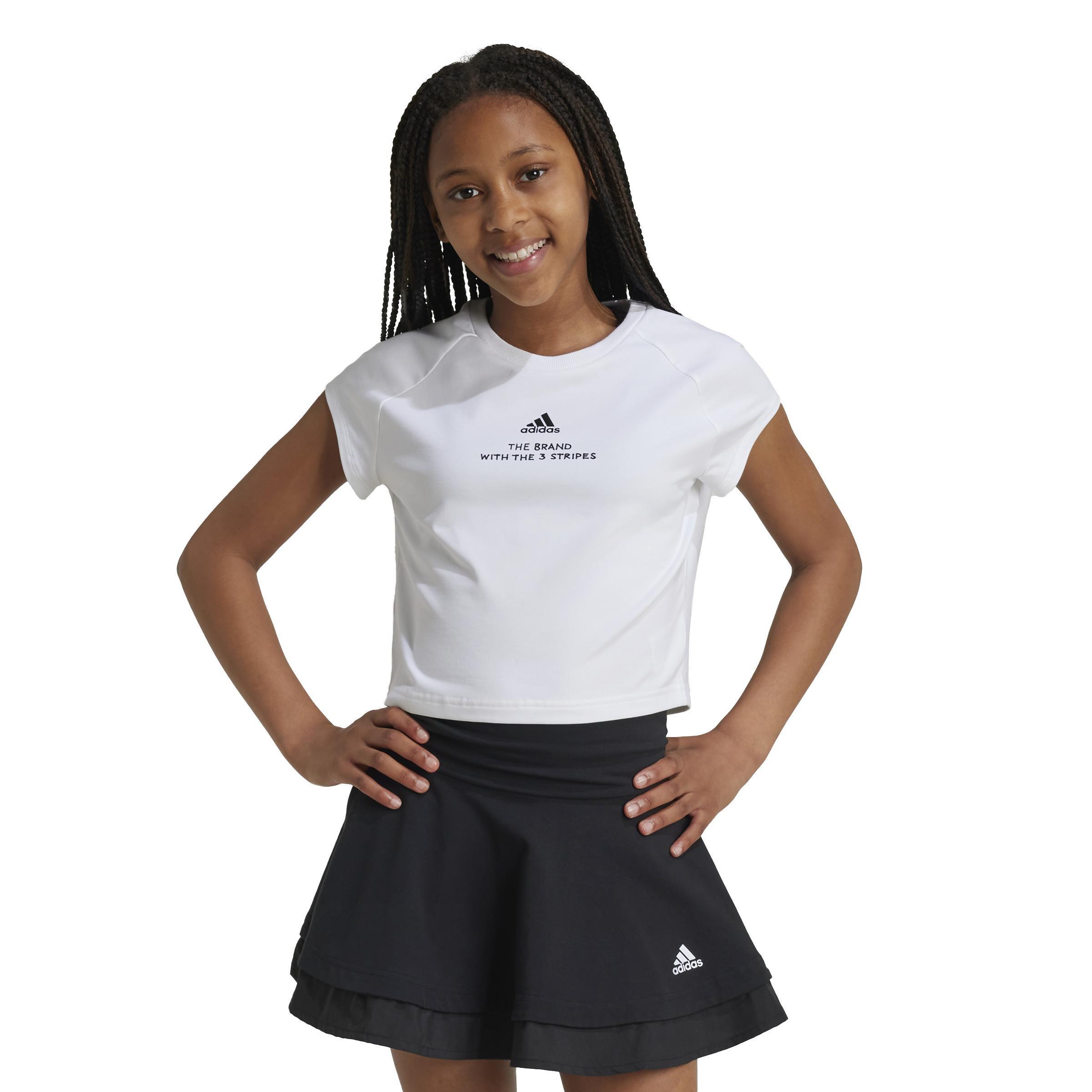 Kids Street Jam Short T-Shirt, White, A901_ONE, large image number 10