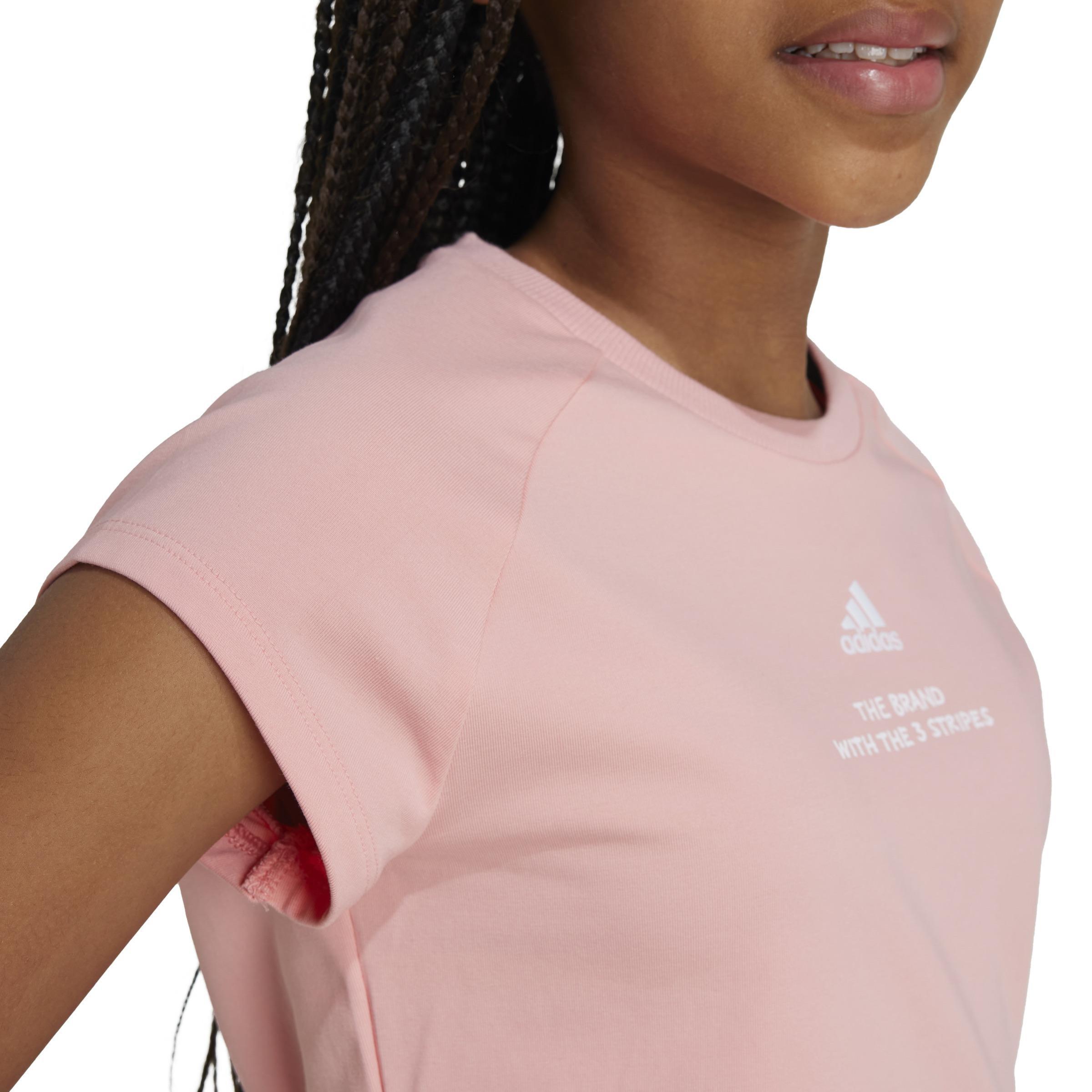 Kids Street Jam Short T-Shirt, Pink, A901_ONE, large image number 3