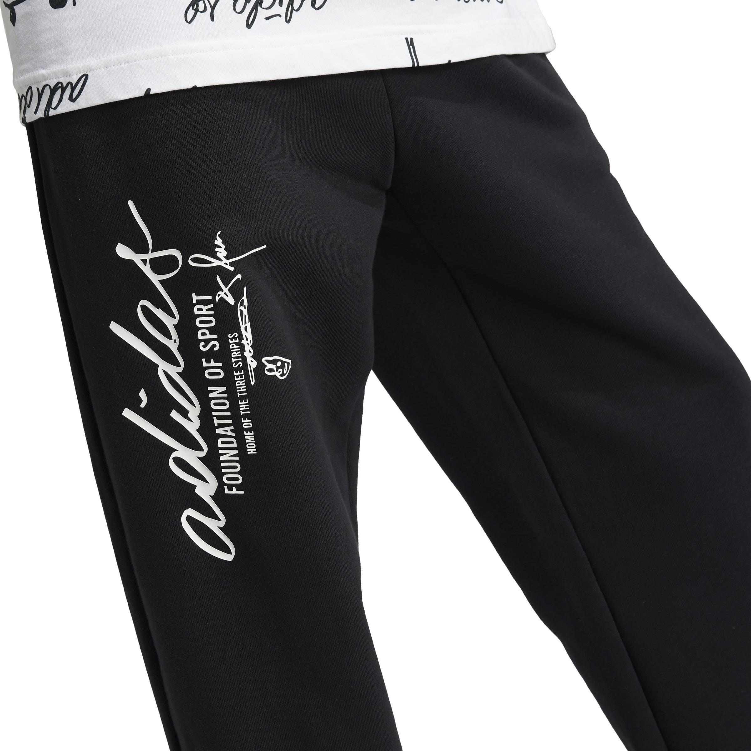 Unisex Kids Brand Love Pant, Black, , large image number 3