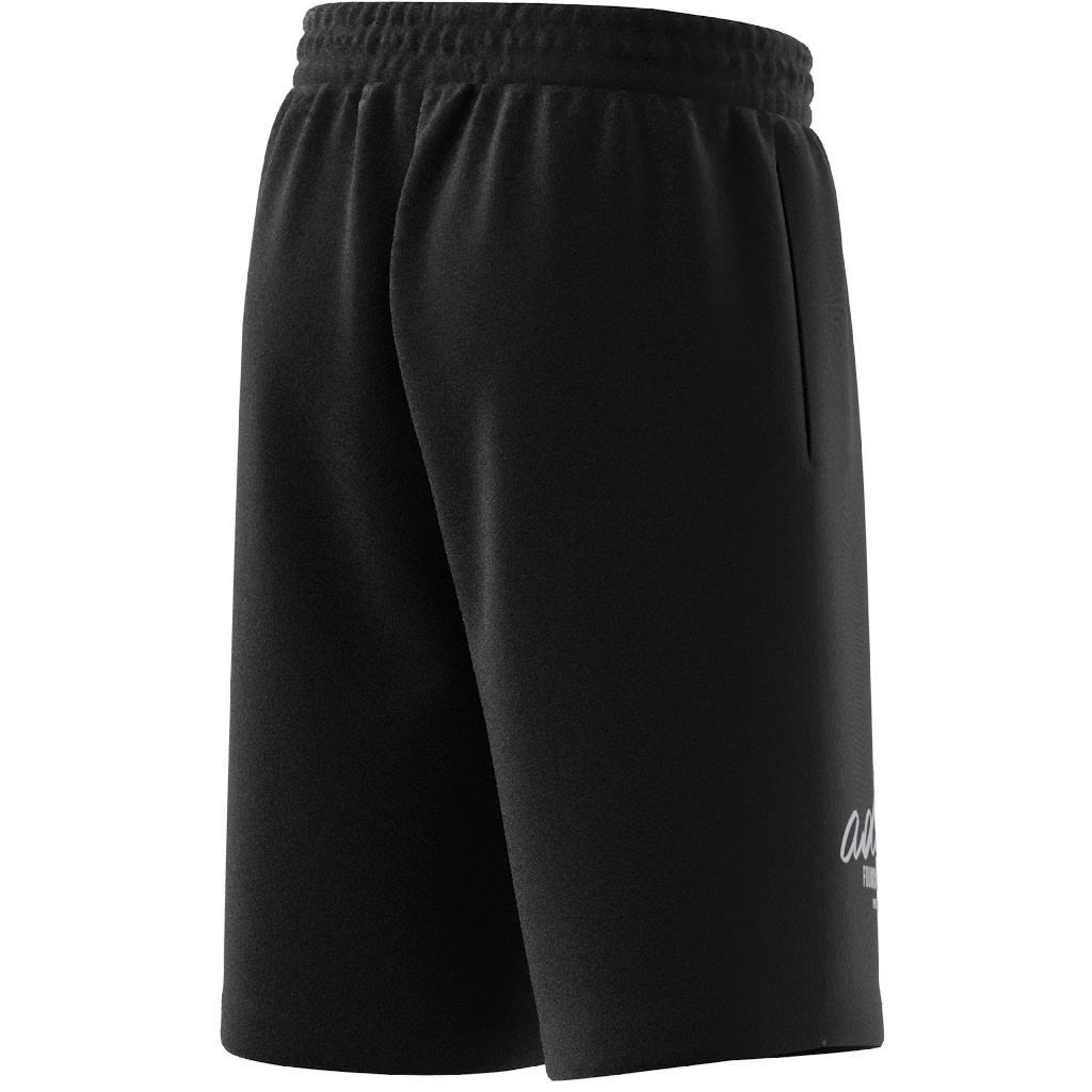 Unisex Kids Brand Love Shorts, Multicolour, A901_ONE, large image number 7