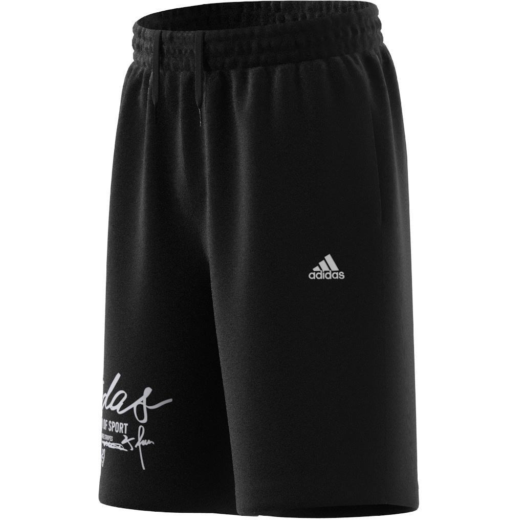 Unisex Kids Brand Love Shorts, Multicolour, A901_ONE, large image number 12