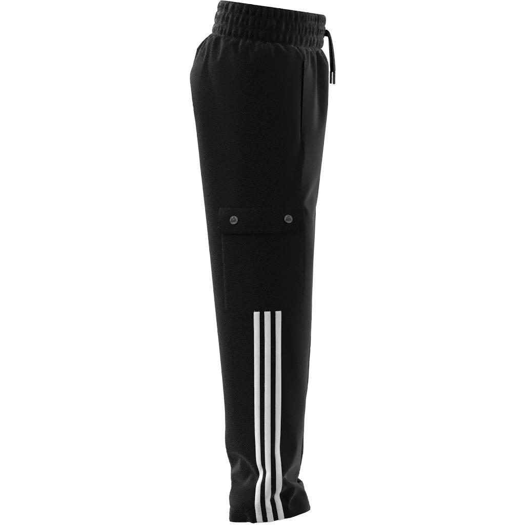 Unisex Kids Street Jam Woven Cargo Trousers, Black, , large image number 5