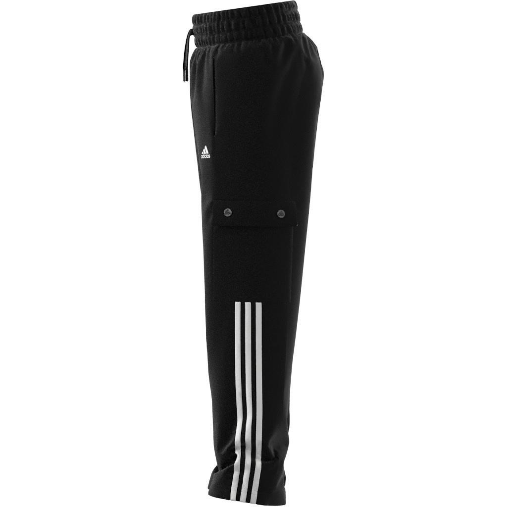 Unisex Kids Street Jam Woven Cargo Trousers, Black, , large image number 7