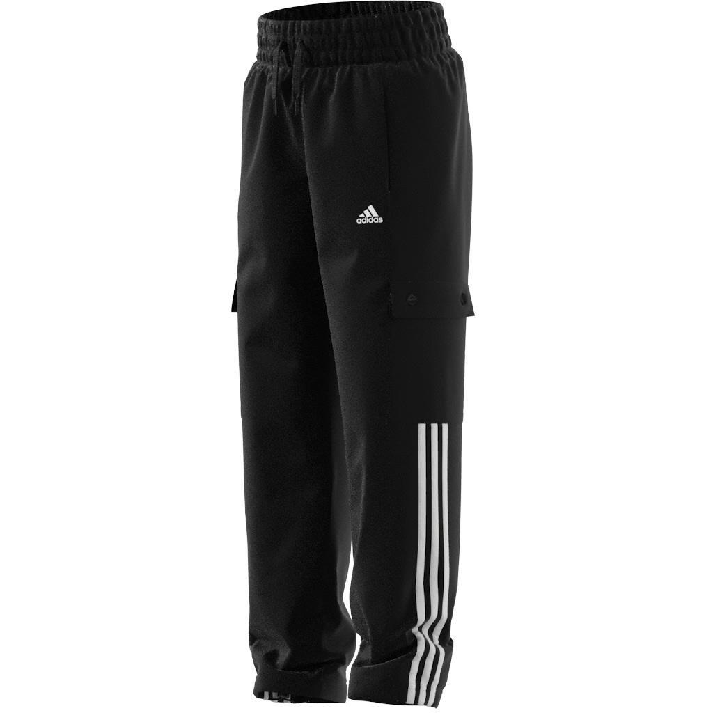 Unisex Kids Street Jam Woven Cargo Trousers, Black, , large image number 10