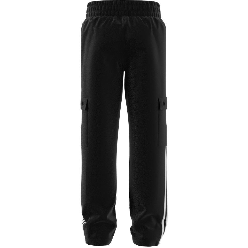 Unisex Kids Street Jam Woven Cargo Trousers, Black, , large image number 11