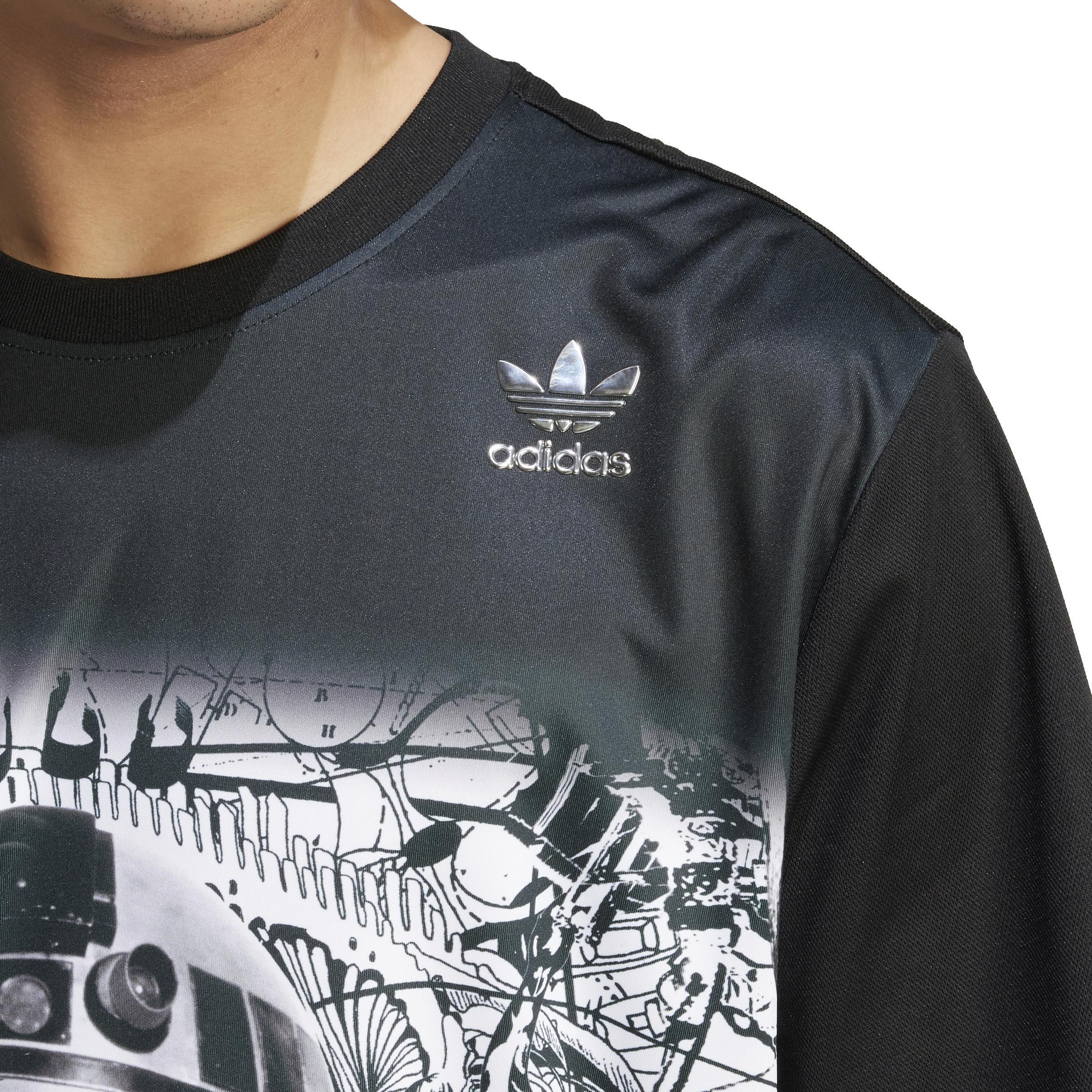 adidas Star Wars Nanzuka Graphic T-Shirt, Black, A901_ONE, large image number 5