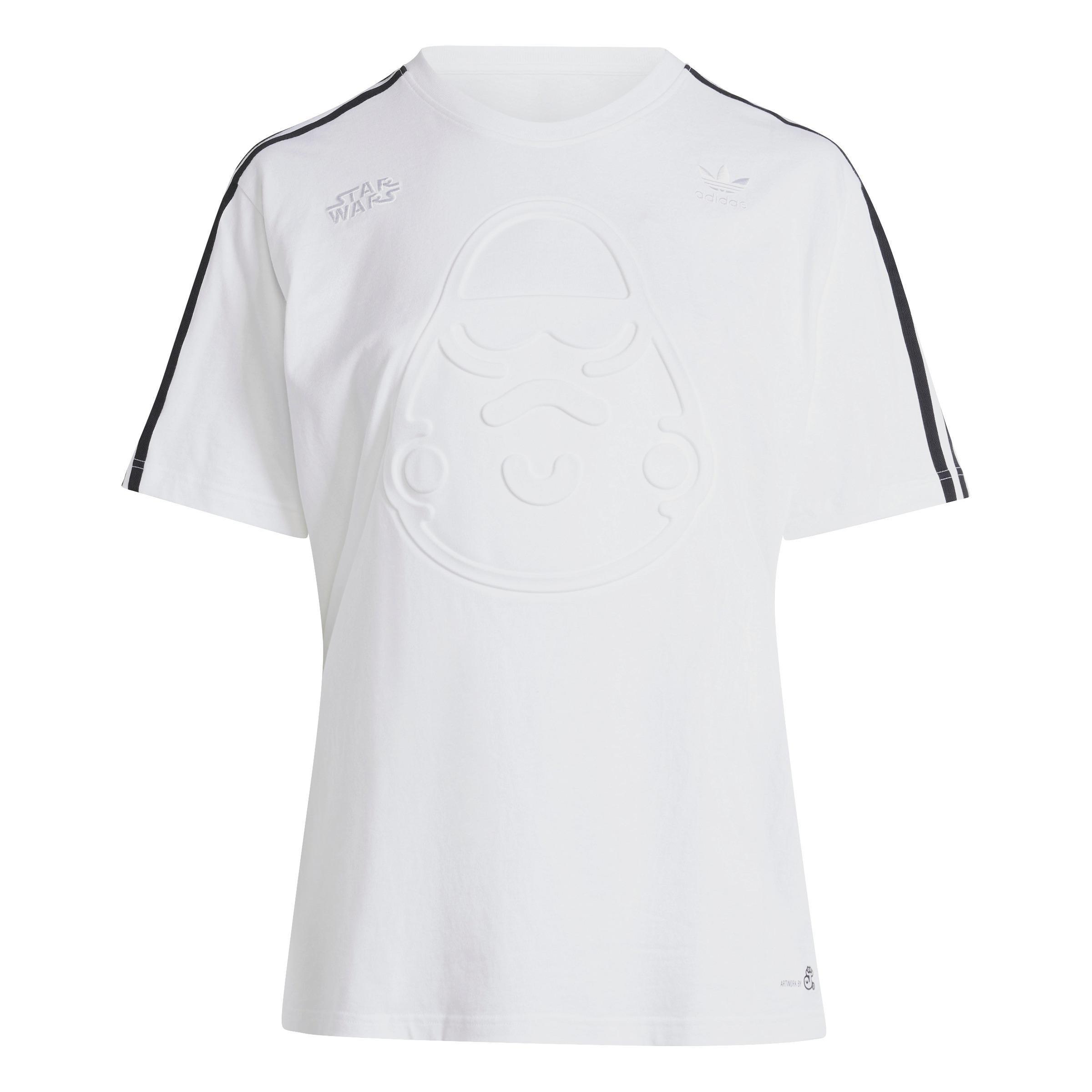 Star Wars x adidas Nanzuka Graphic T-Shirt, White, A901_ONE, large image number 0