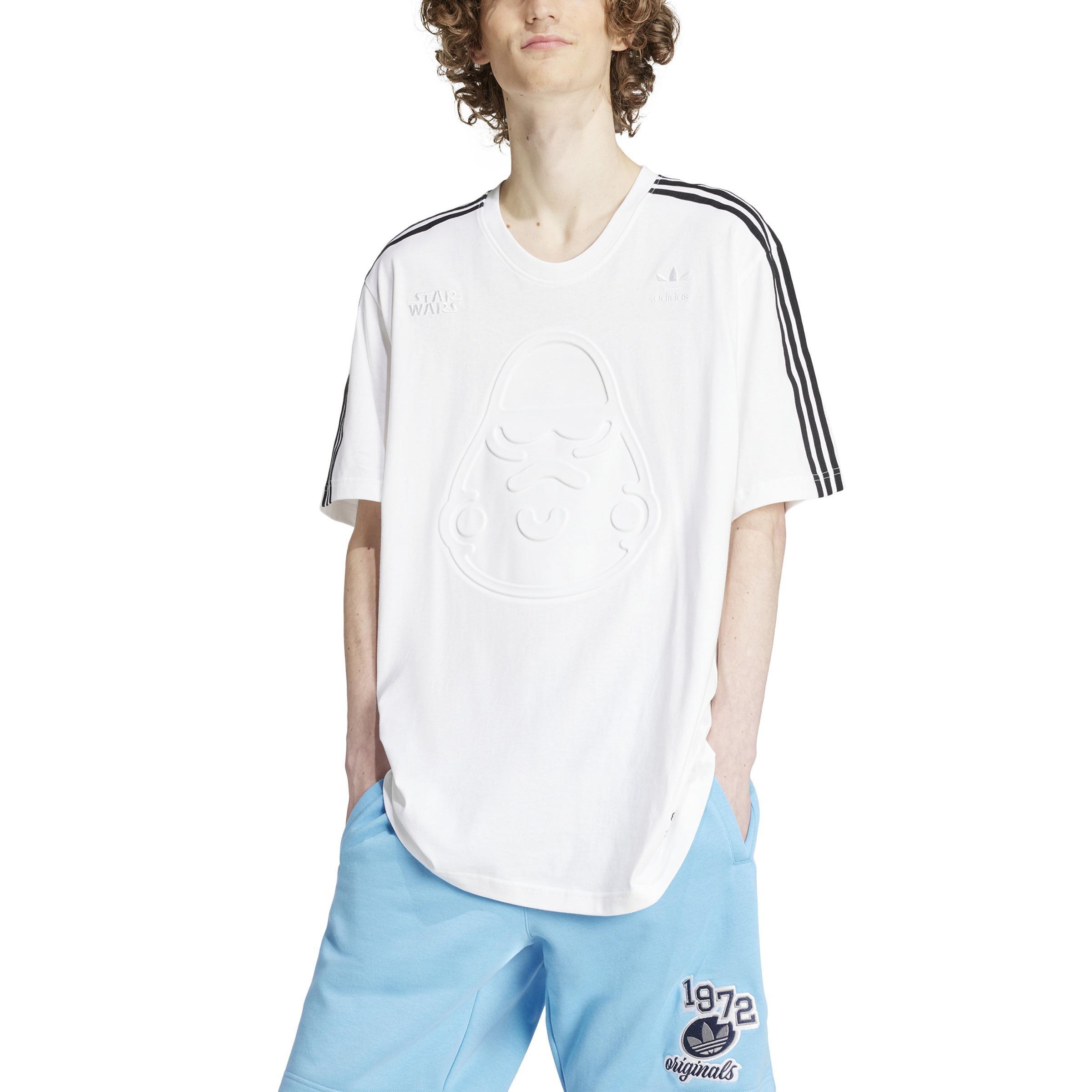 Star Wars x adidas Nanzuka Graphic T-Shirt, White, A901_ONE, large image number 1