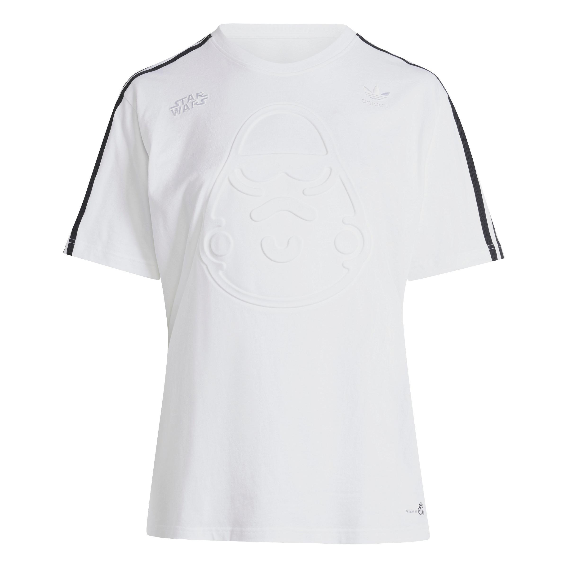 Star Wars x adidas Nanzuka Graphic T-Shirt, White, A901_ONE, large image number 2