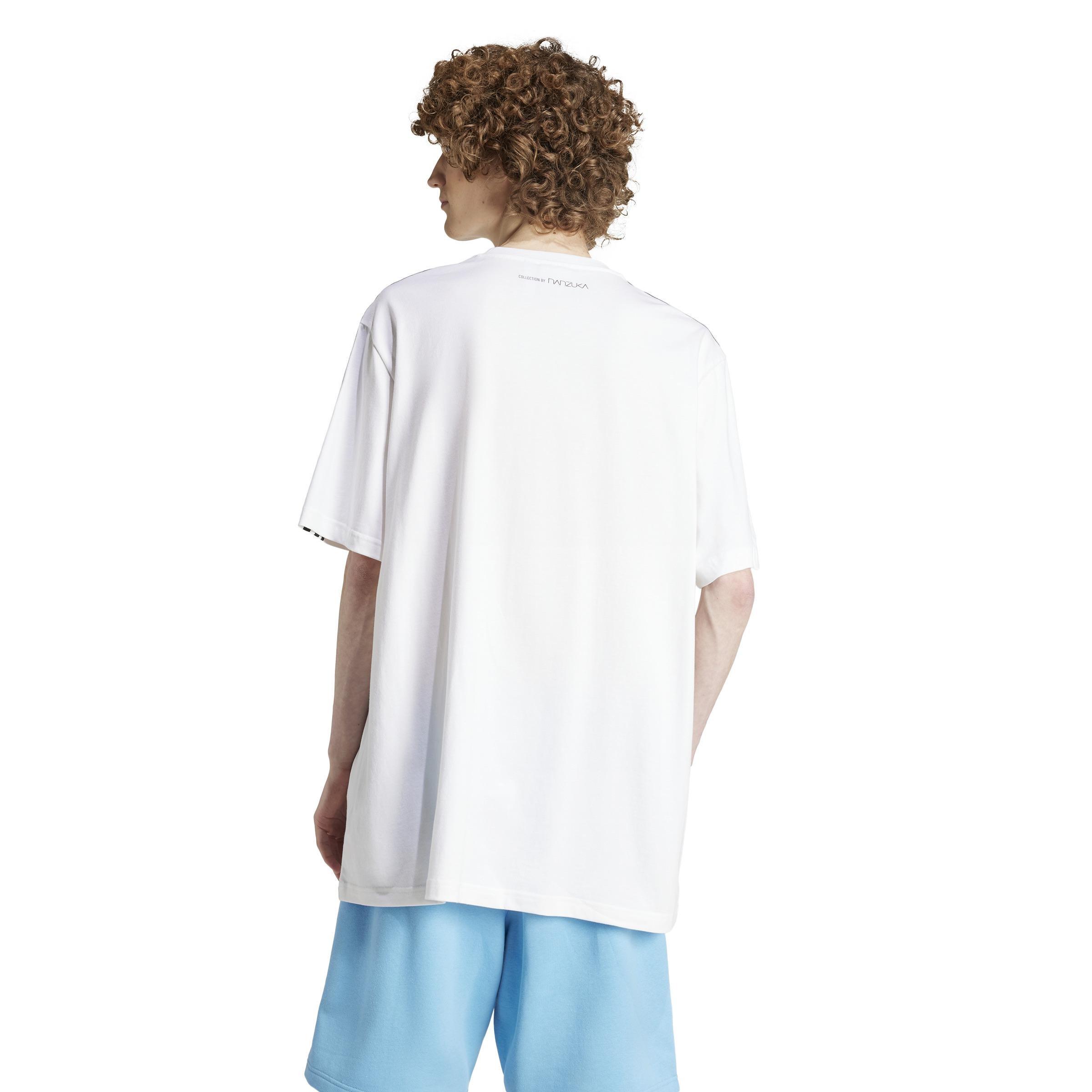 Star Wars x adidas Nanzuka Graphic T-Shirt, White, A901_ONE, large image number 3