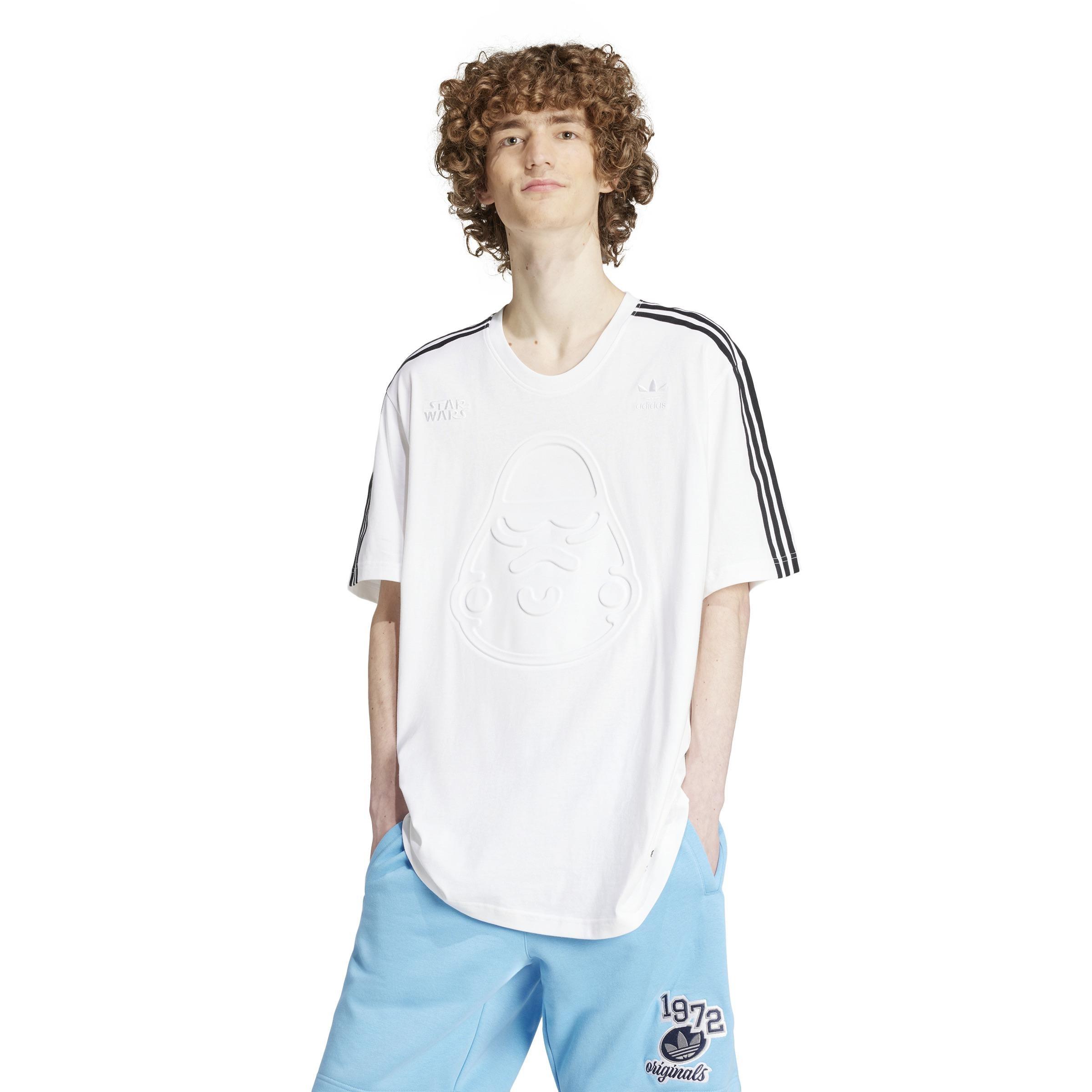 Star Wars x adidas Nanzuka Graphic T-Shirt, White, A901_ONE, large image number 6