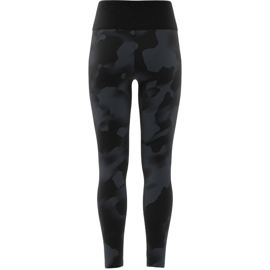 Kids Future Icons Camo Print 7/8 Leggings, Black, , large image number 12