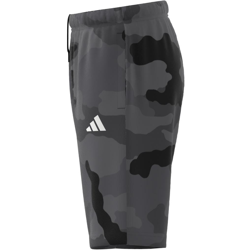Unisex Kids Train Essentials Seasonal Print Shorts, Black, , large image number 10