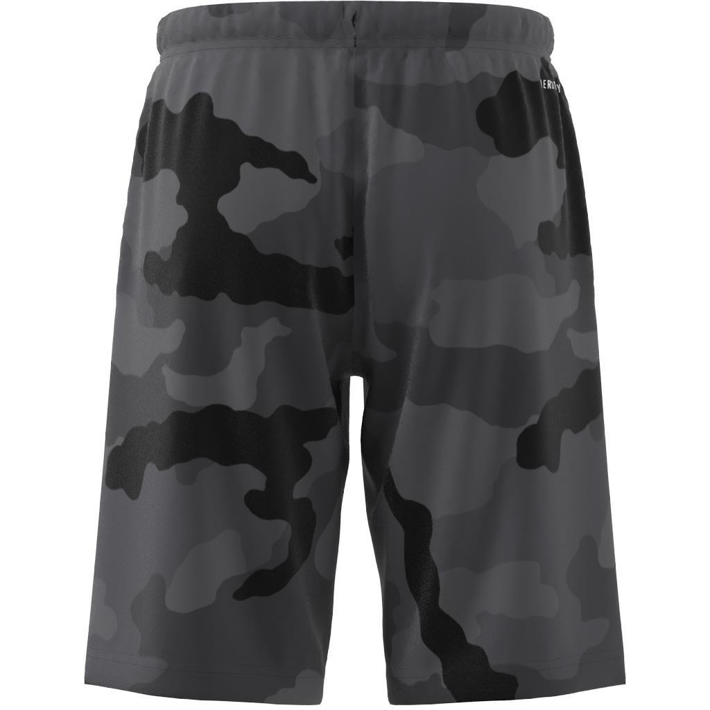 Unisex Kids Train Essentials Seasonal Print Shorts, Black, , large image number 13
