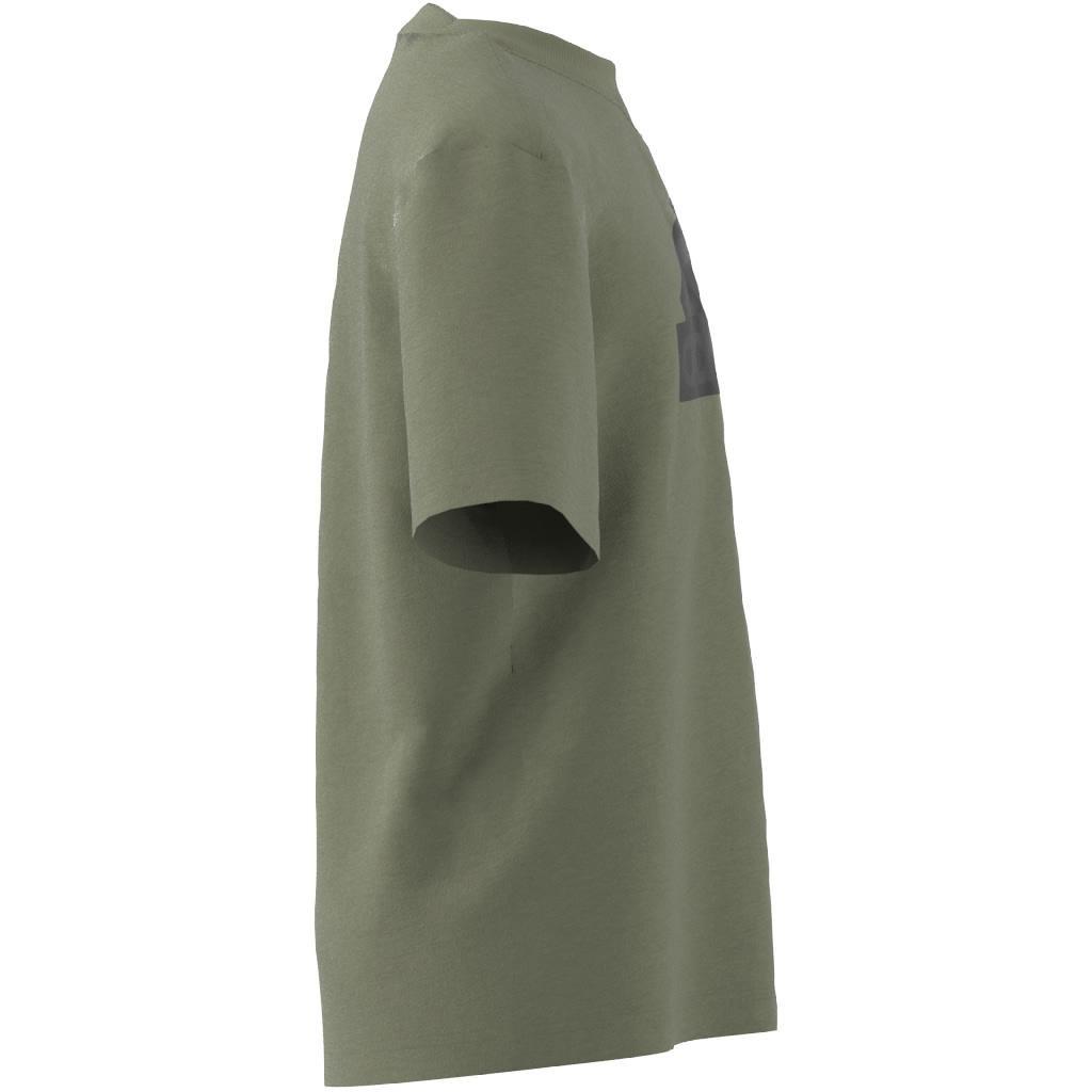 Unisex Kids Future Icons Logo Piqu&eacute; T-Shirt, Green, A901_ONE, large image number 8