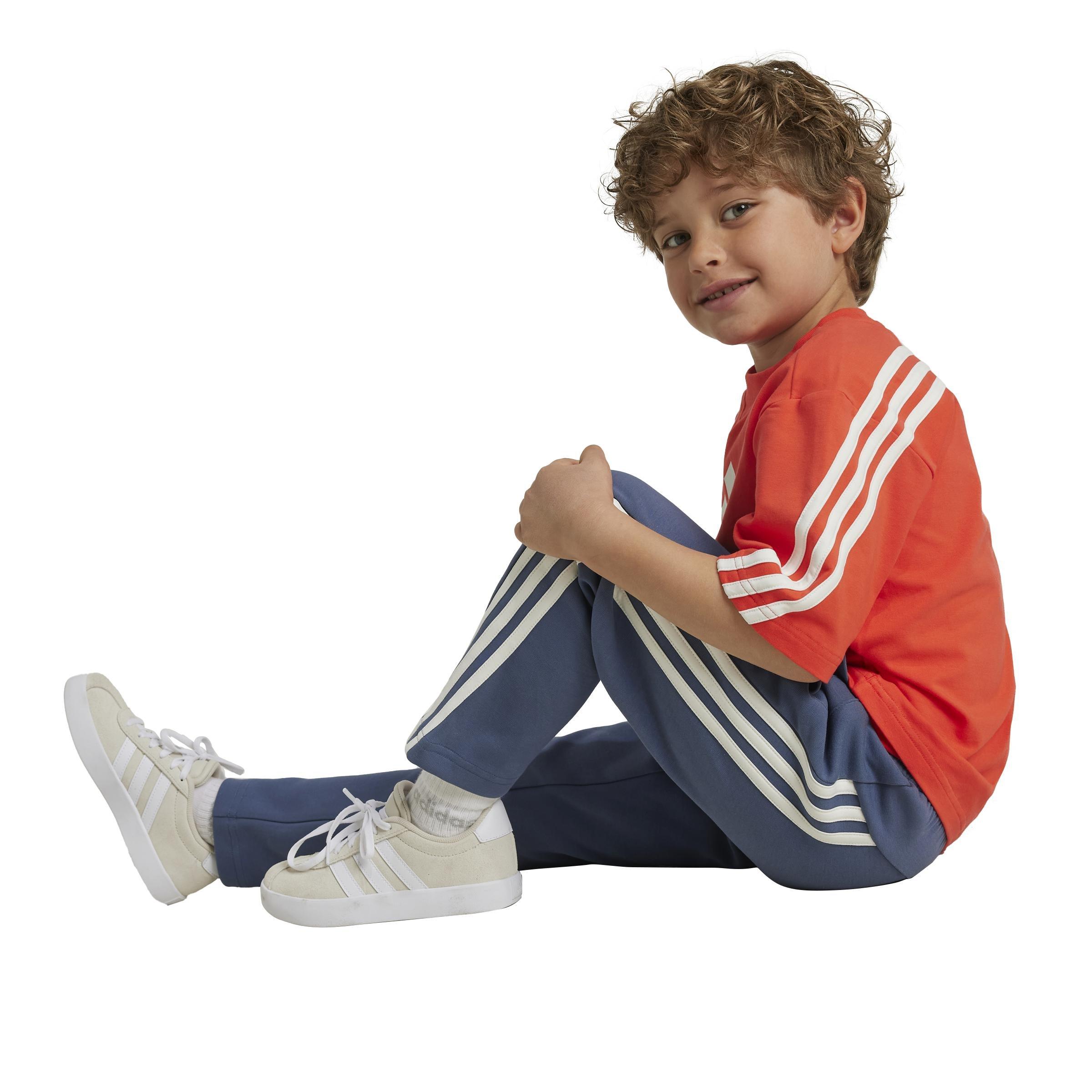 Unisex Kids adidas Disney Mickey Mouse T-Shirt, Red, A901_ONE, large image number 6