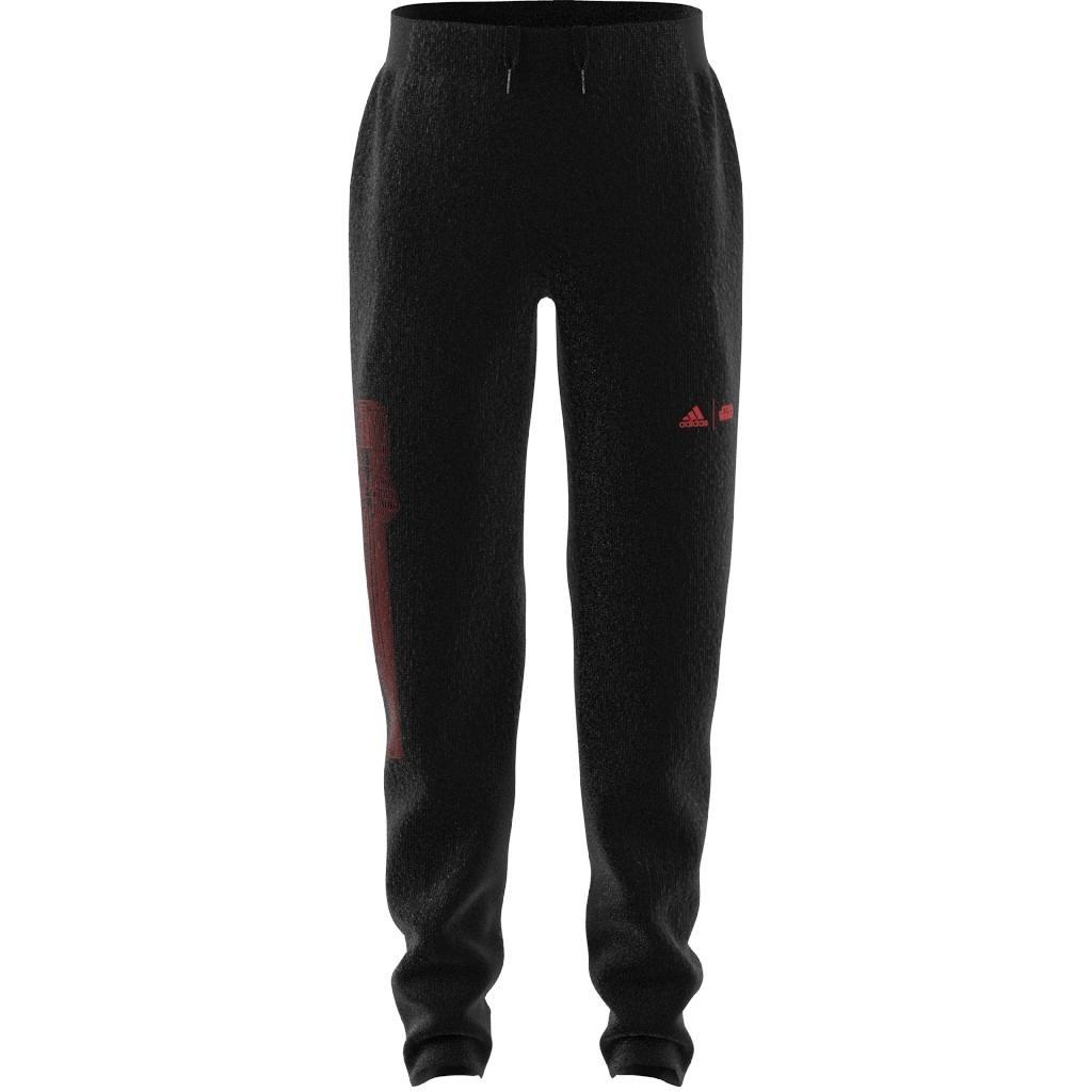 Unisex Kids adidas Star Wars Z.N.E. Tracksuit Bottoms, Black, , large image number 7