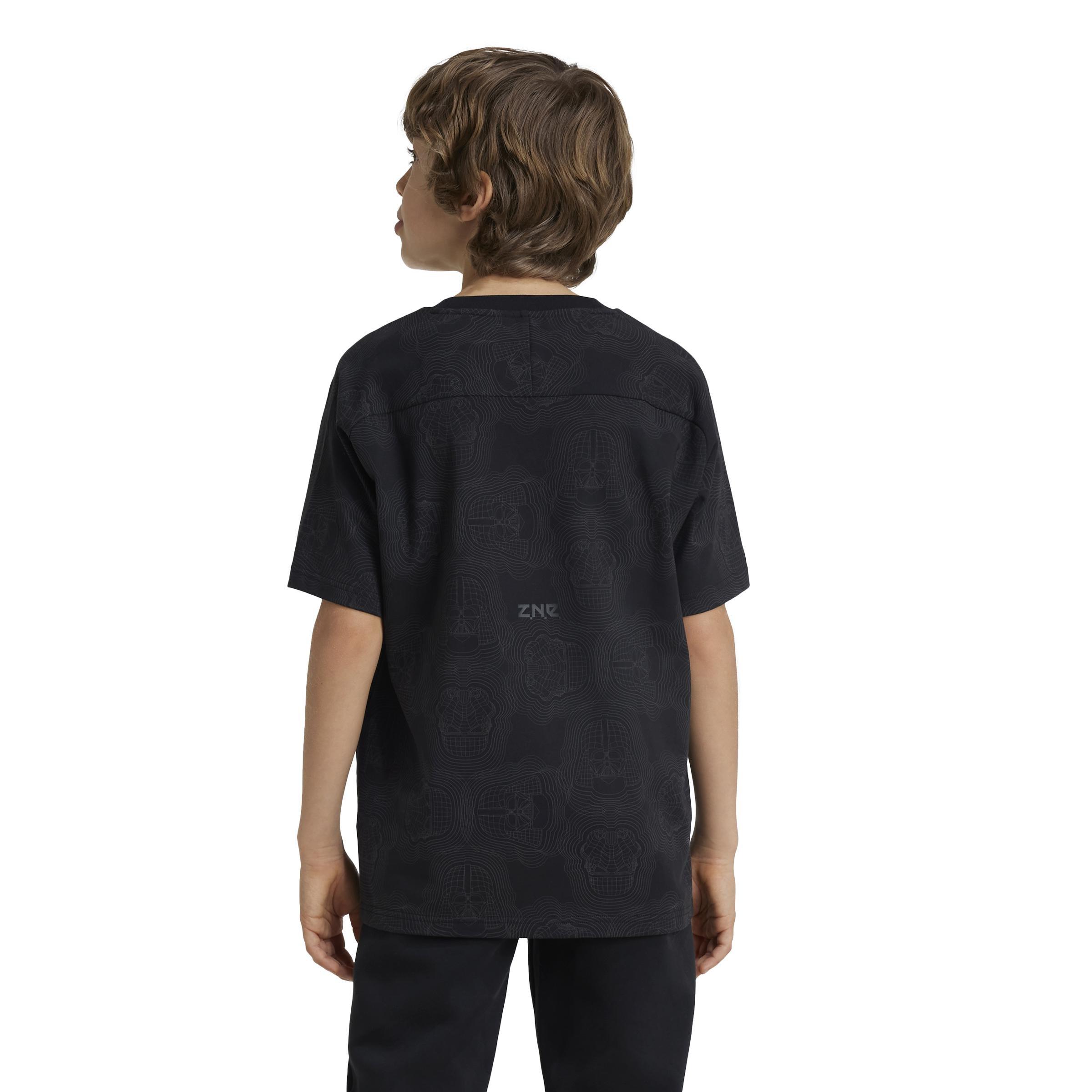 Unisex Kids adidas Star Wars Z.N.E. T-Shirt, Black, , large image number 2