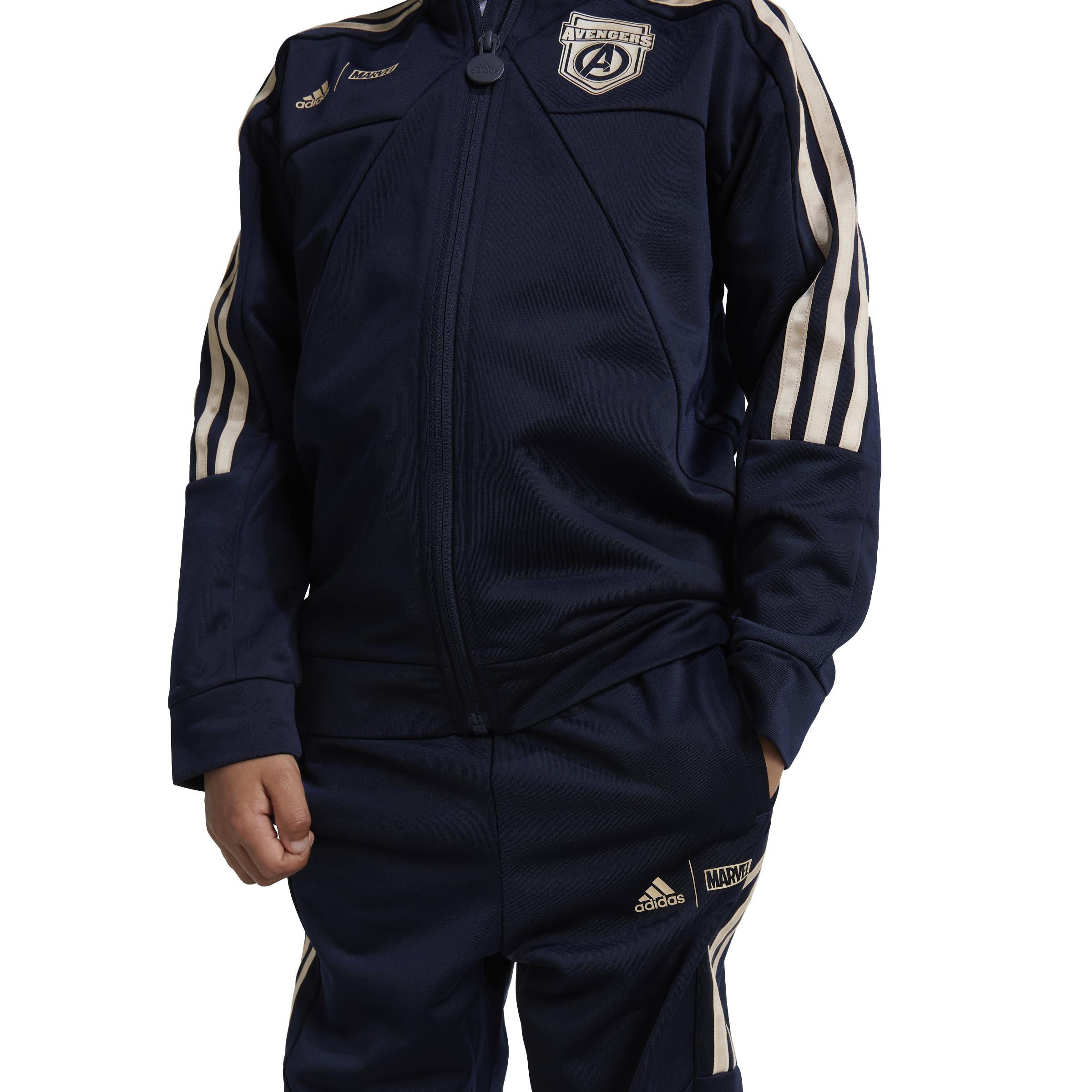 Unisex Kids Marvel Avengers Tiro Track Suit, Blue, , large image number 4