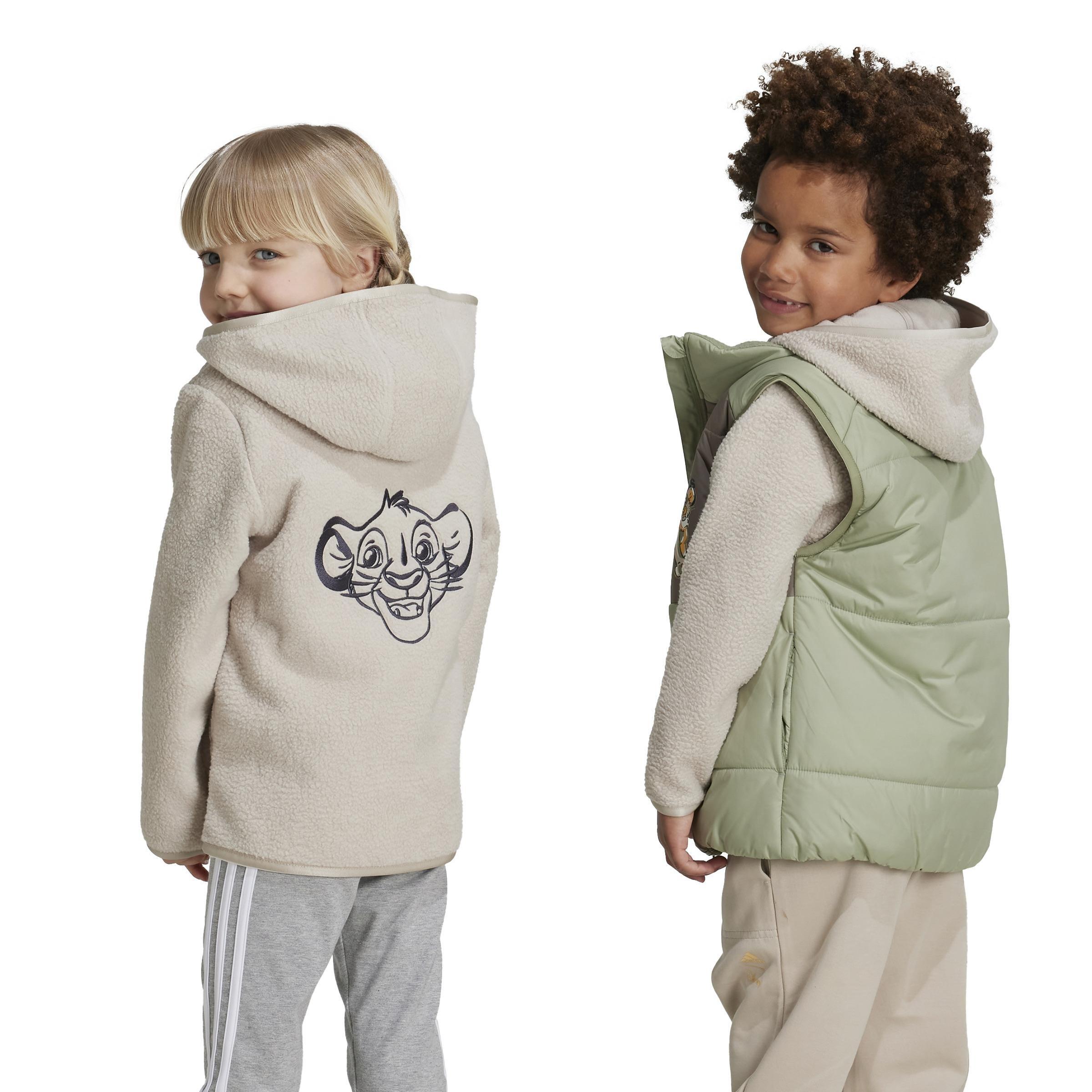 Unisex Kids adidas Disney Lion King Track Top, Beige, A901_ONE, large image number 2