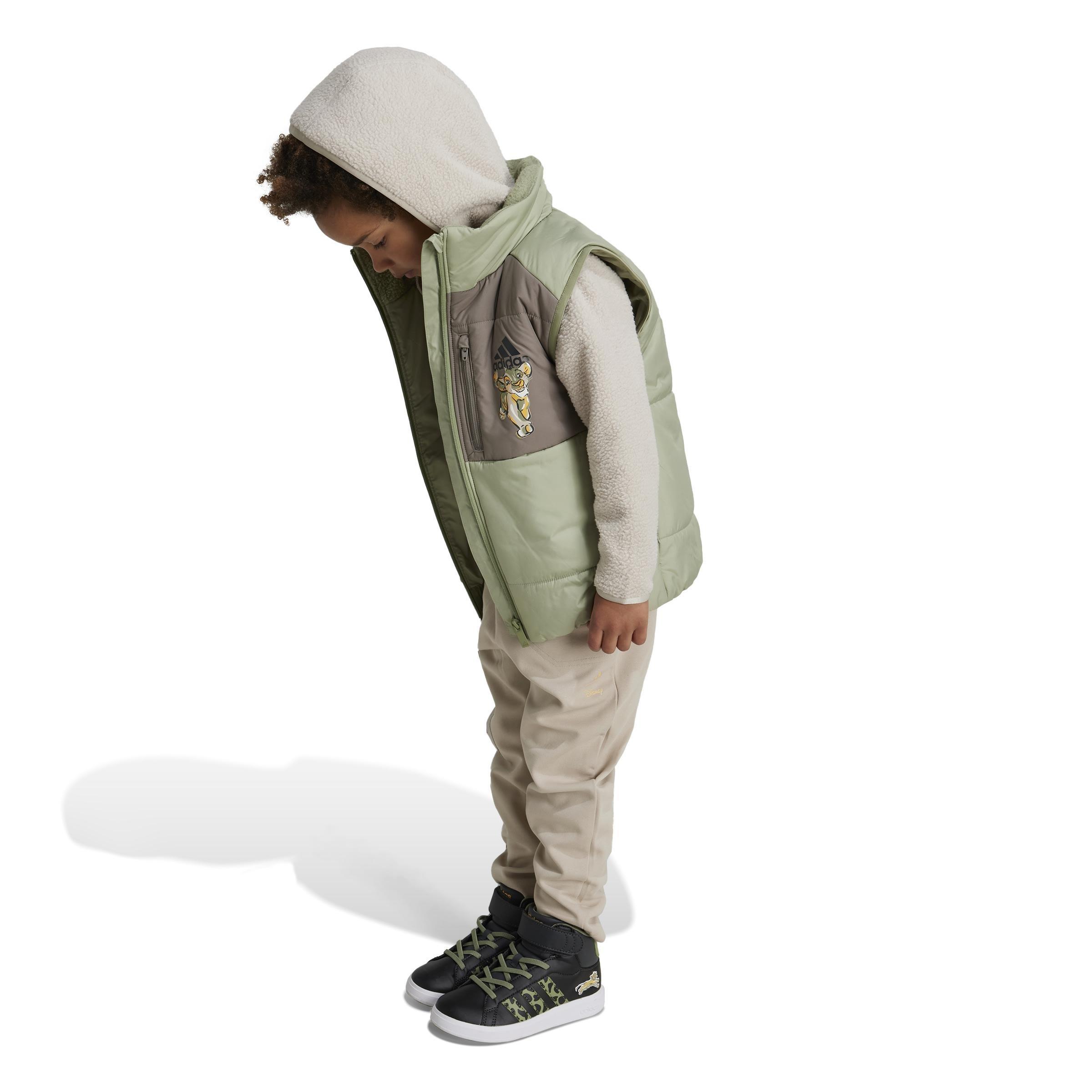 Unisex Kids adidas Disney Lion King Track Top, Beige, A901_ONE, large image number 8