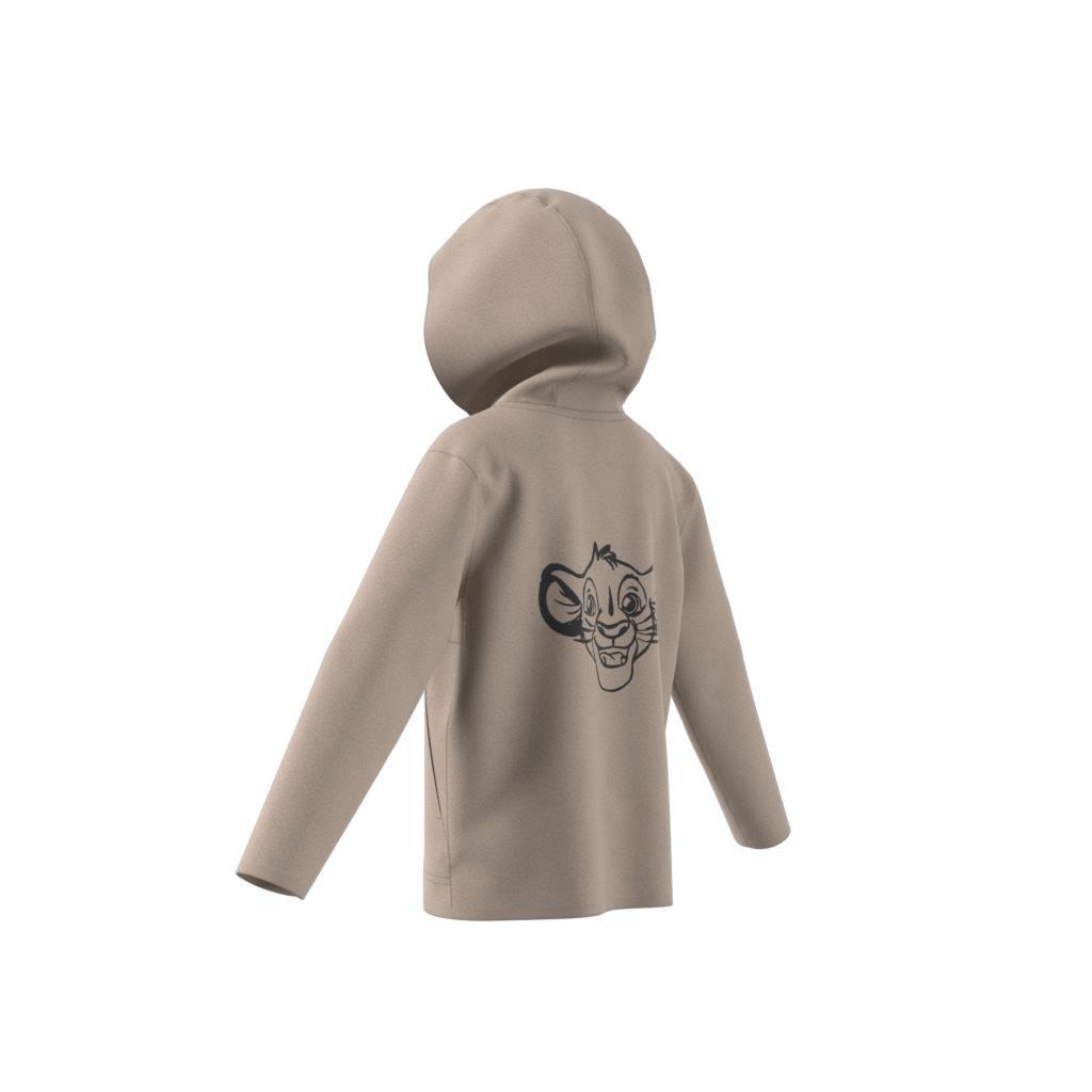 Unisex Kids adidas Disney Lion King Track Top, Beige, A901_ONE, large image number 9