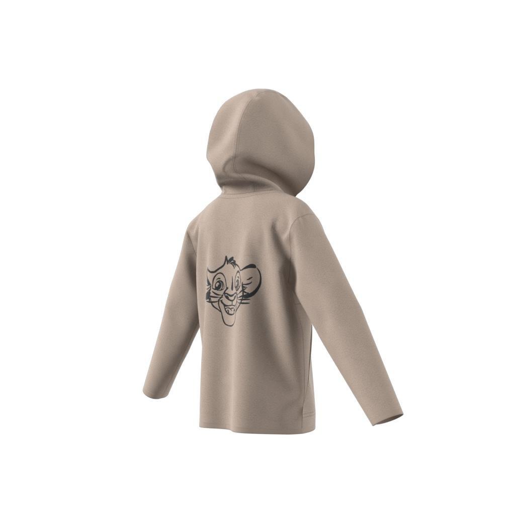 Unisex Kids adidas Disney Lion King Track Top, Beige, A901_ONE, large image number 10